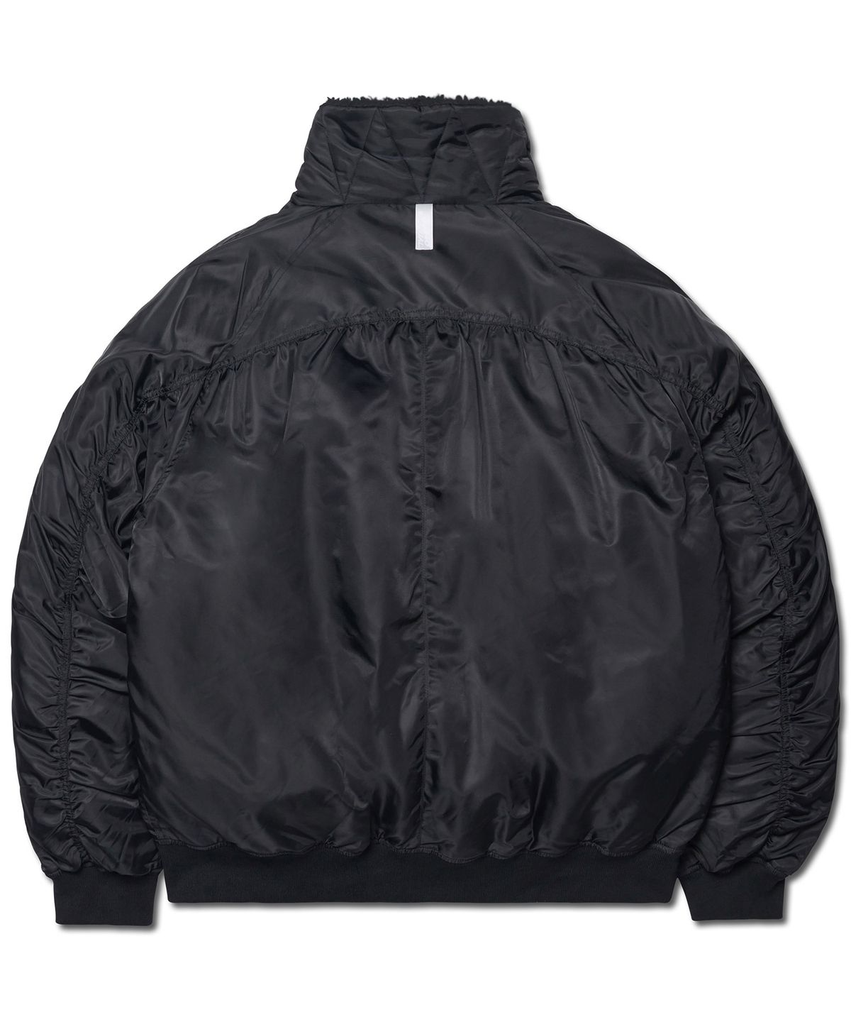 노매뉴얼(NOMANUAL) K.L BOMBER JACKET - BLACK