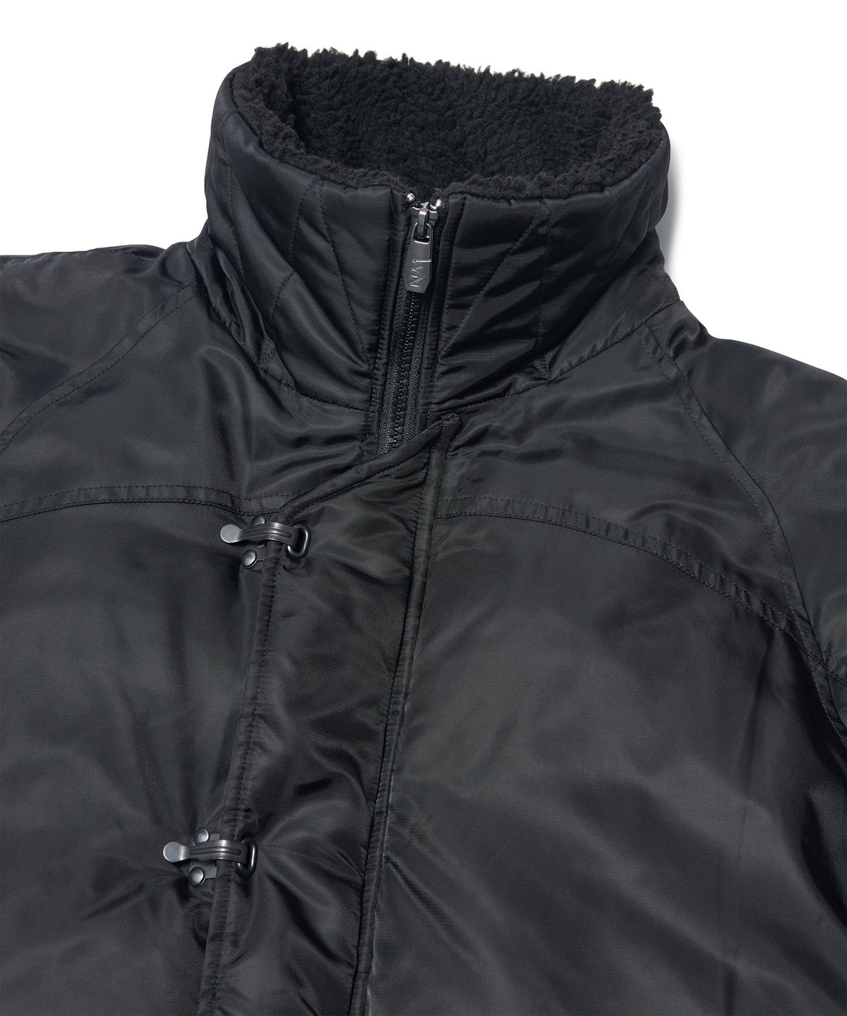노매뉴얼(NOMANUAL) K.L BOMBER JACKET - BLACK