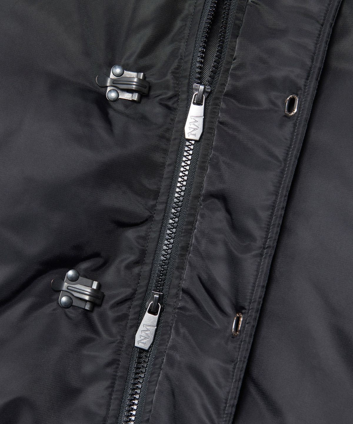 노매뉴얼(NOMANUAL) K.L BOMBER JACKET - BLACK