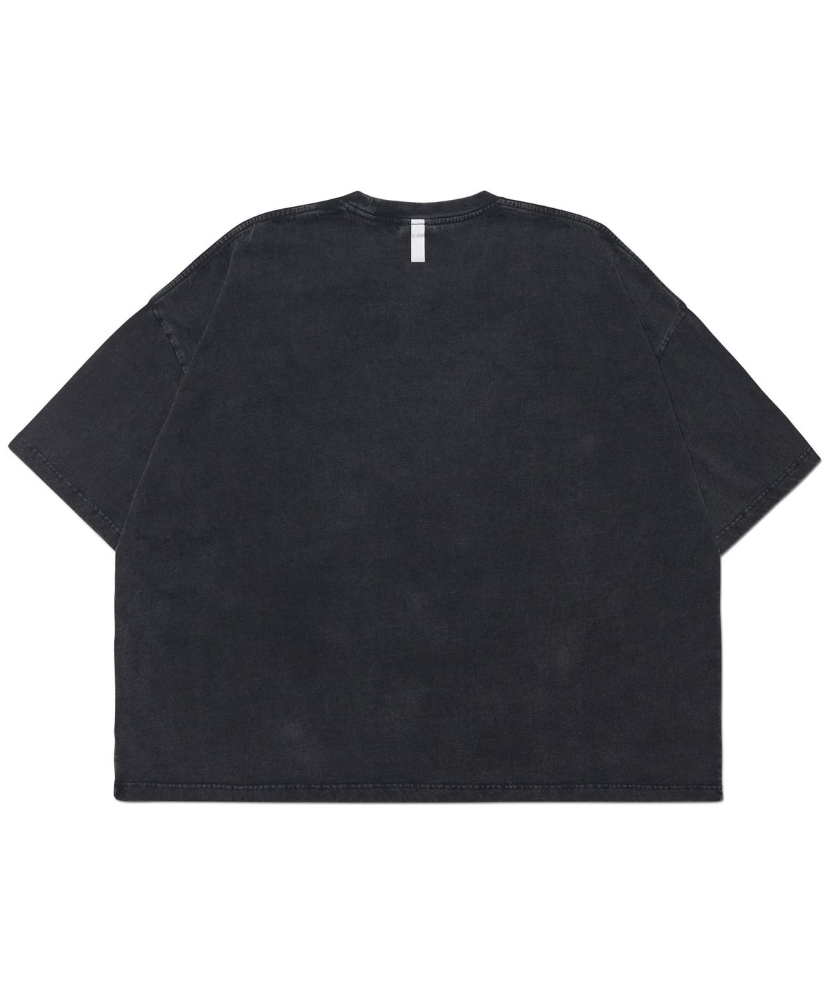 노매뉴얼(NOMANUAL) R.V BOX T-SHIRT - WASHED BLACK