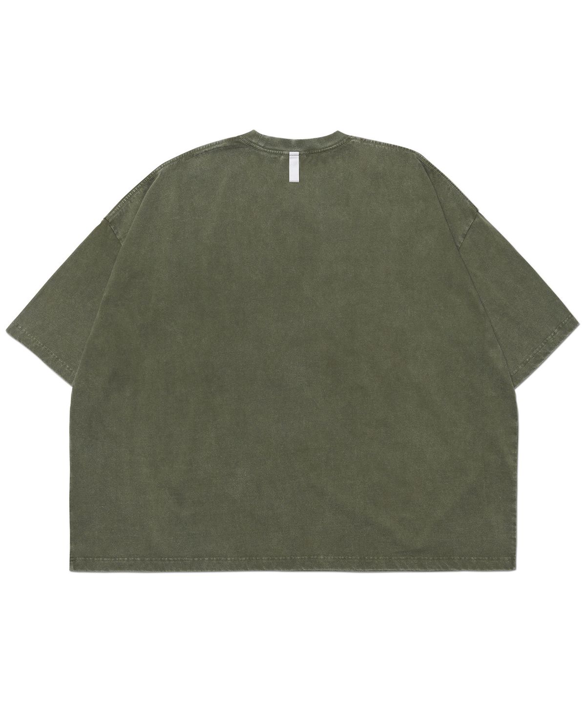 노매뉴얼(NOMANUAL) R.V BOX T-SHIRT - WASHED KHAKI