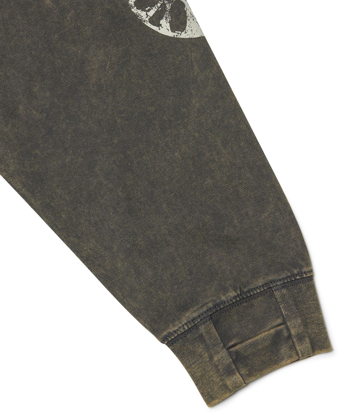 노매뉴얼(NOMANUAL) S.I LONG SLEEVE TEE - WASHED CHARCOAL