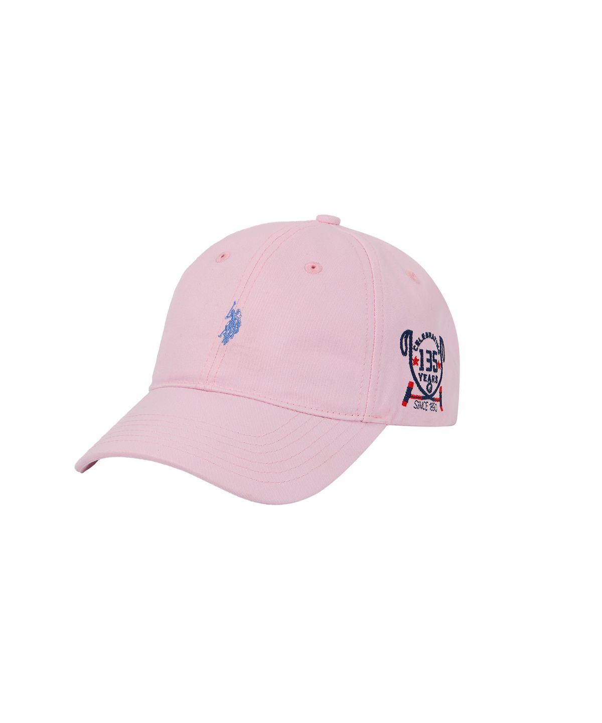 유에스 폴로 어신(USPOLOASSN) 공용 135주년 에디션 캡모자 FREE_핑크