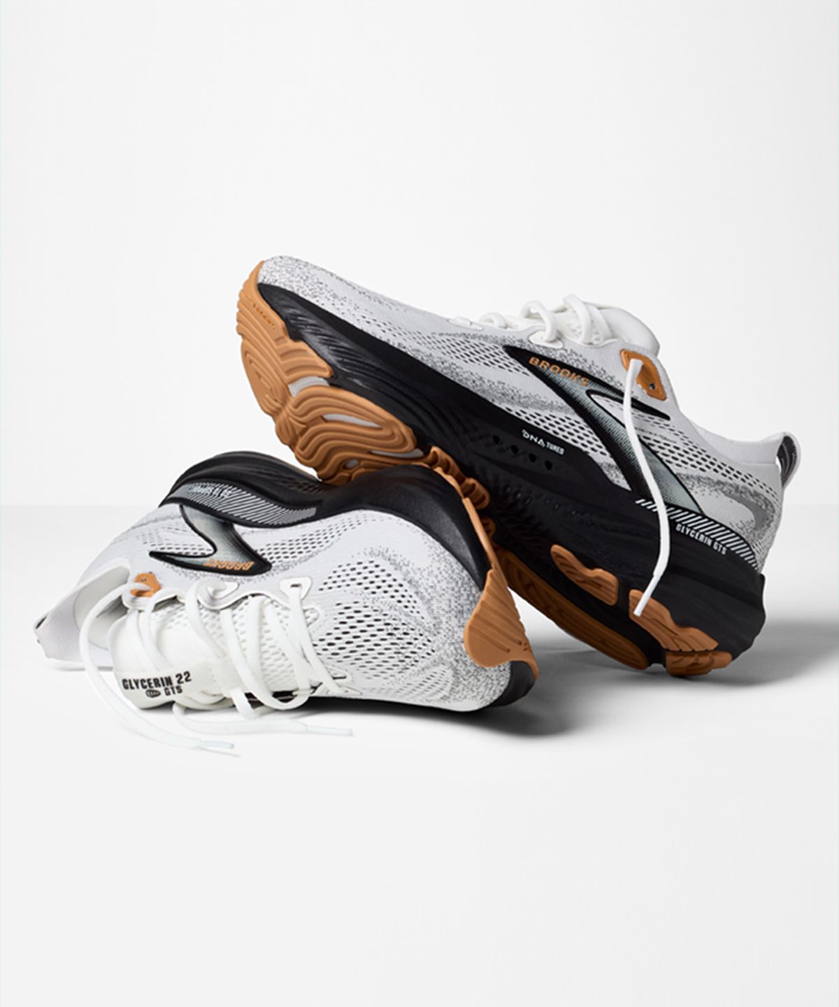 브룩스러닝(BROOKS RUNNING) (남성) 글리세린 GTS 22 스모크 (미디움) - 1104461D135