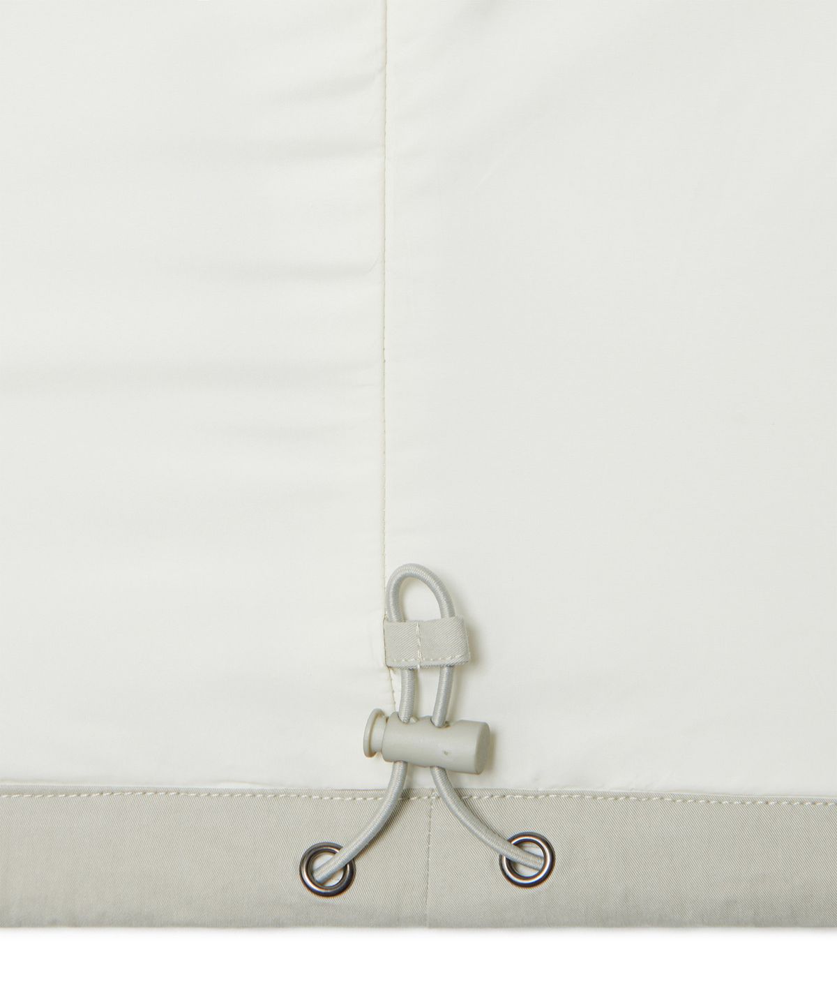노매뉴얼(NOMANUAL) DETACHABLE HOODED VEST - SAND GRAY