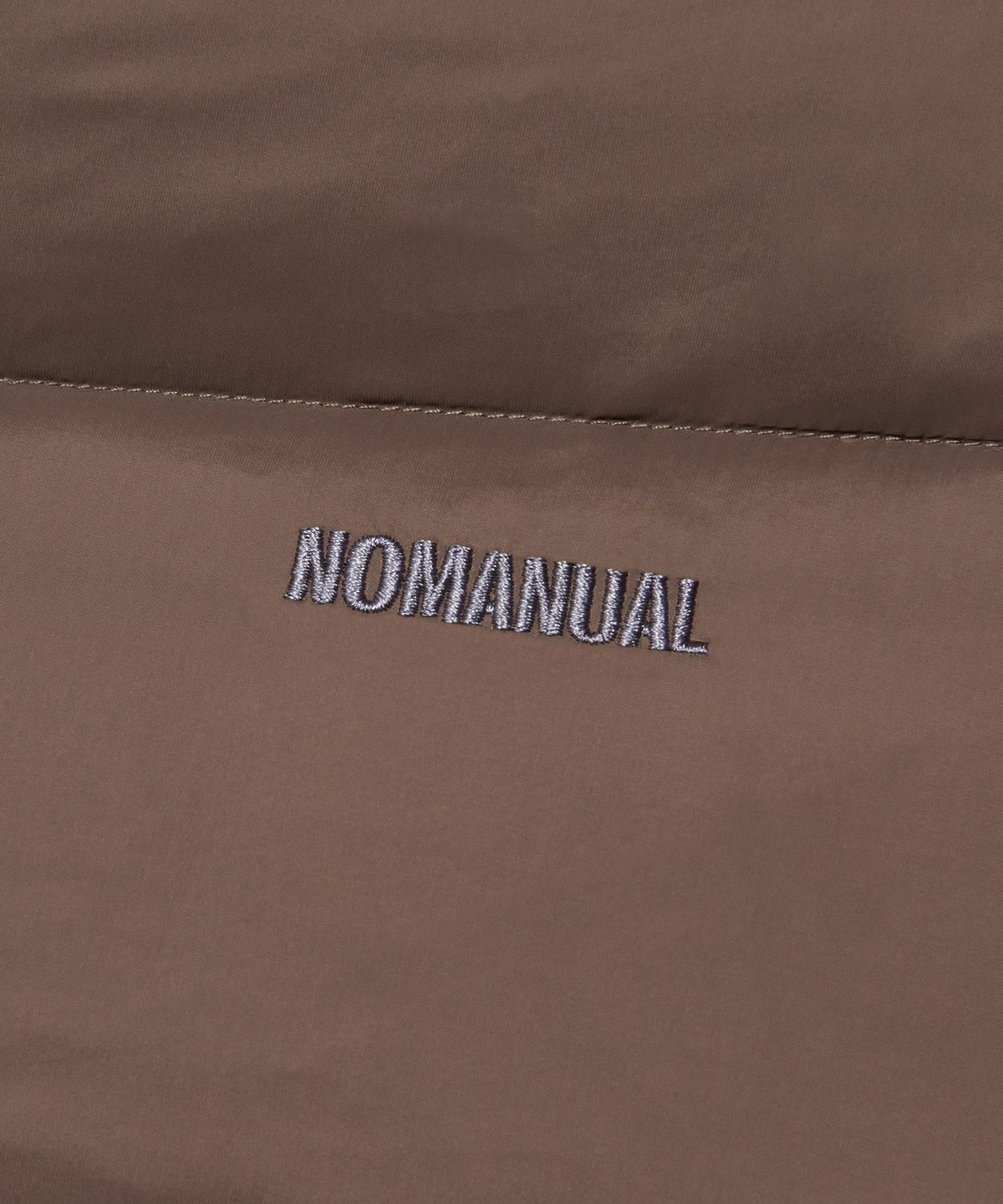 노매뉴얼(NOMANUAL) EMBER HOODED DUCK DOWN - DEEP BROWN