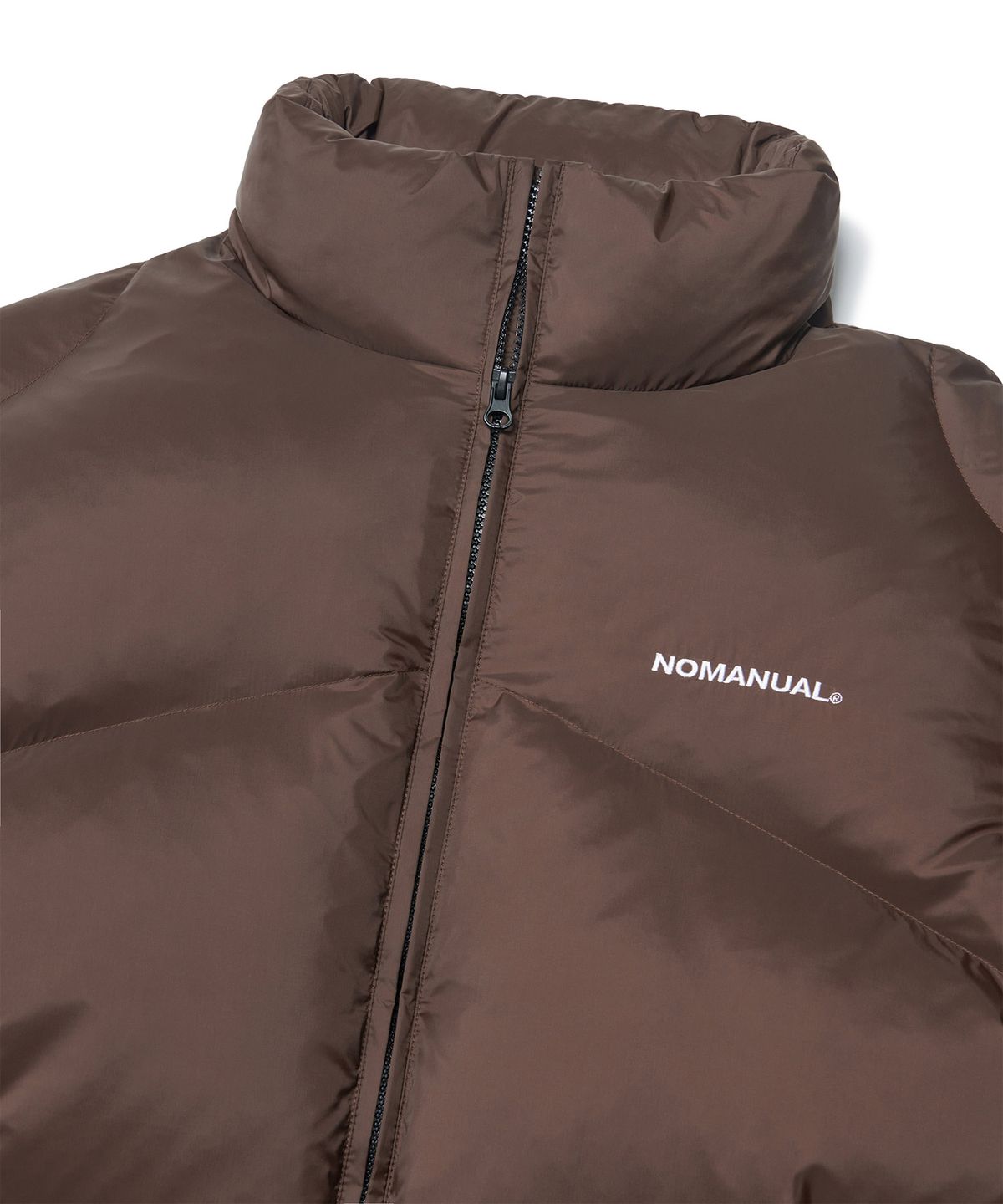 노매뉴얼(NOMANUAL) SKADI DUCK DOWN - DARK BROWN