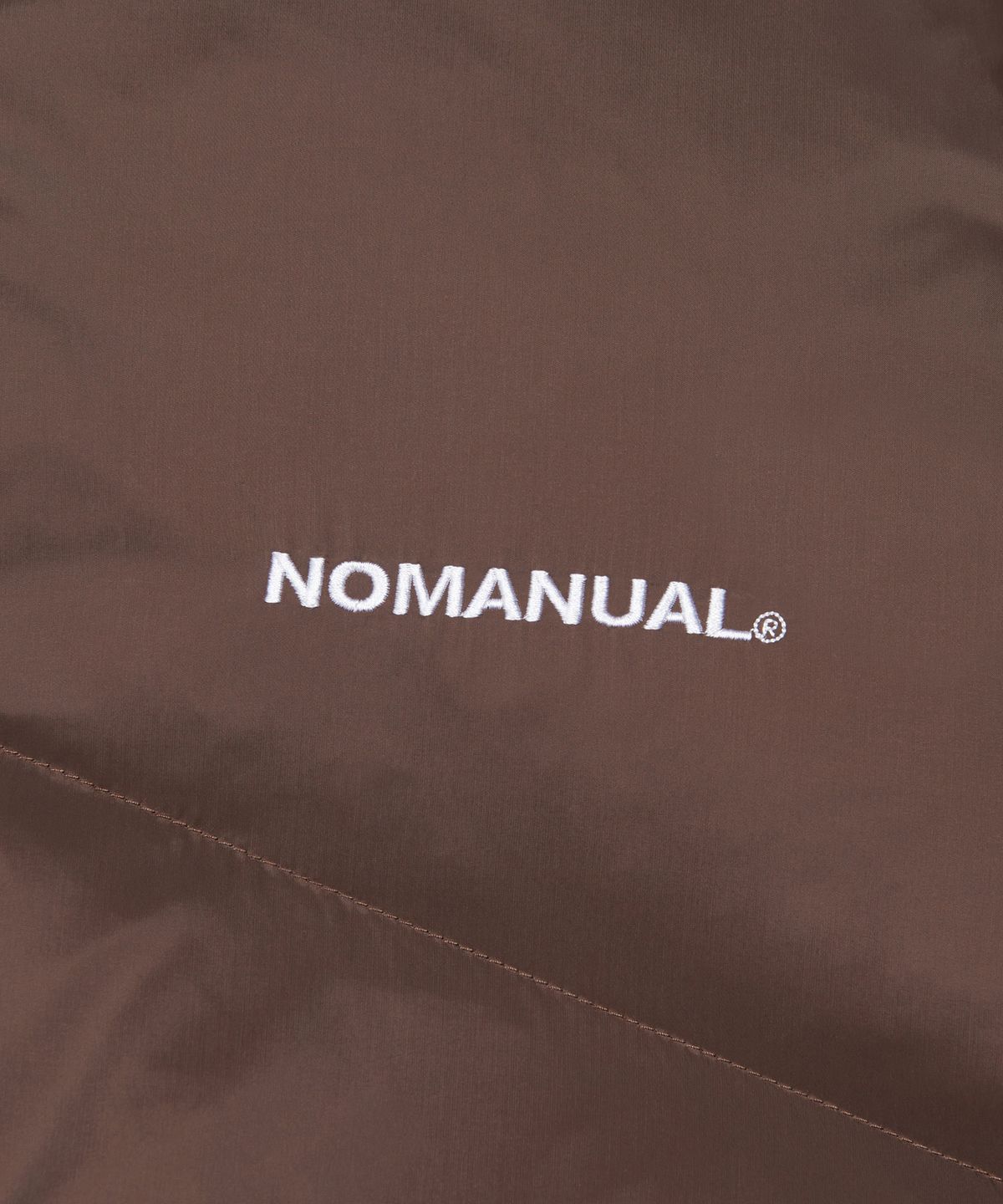 노매뉴얼(NOMANUAL) SKADI DUCK DOWN - DARK BROWN