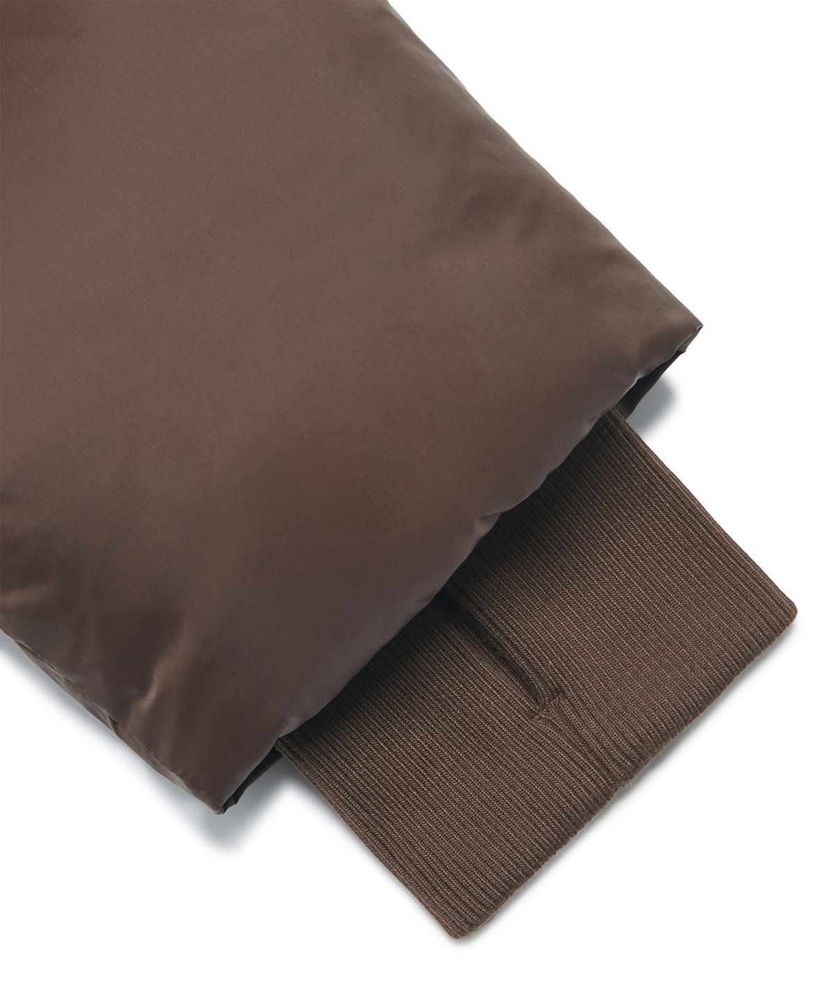 노매뉴얼(NOMANUAL) SKADI DUCK DOWN - DARK BROWN
