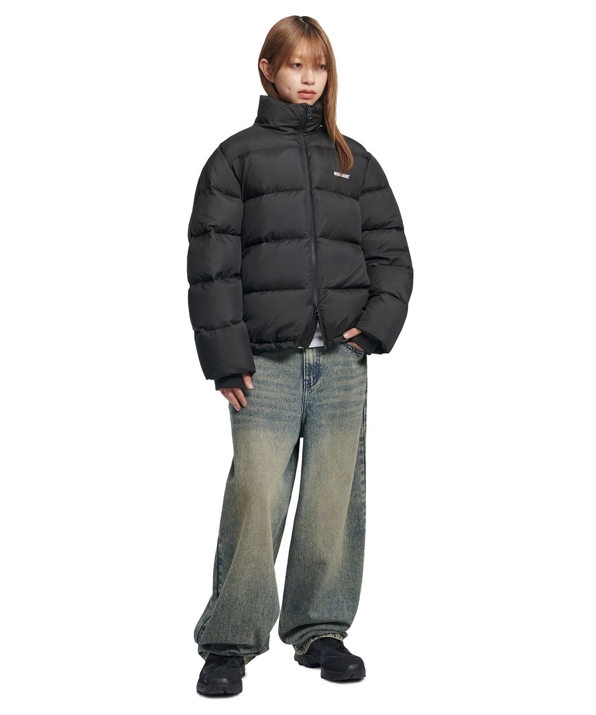 노매뉴얼(NOMANUAL) COZY DUCK DOWN - MATTE BLACK