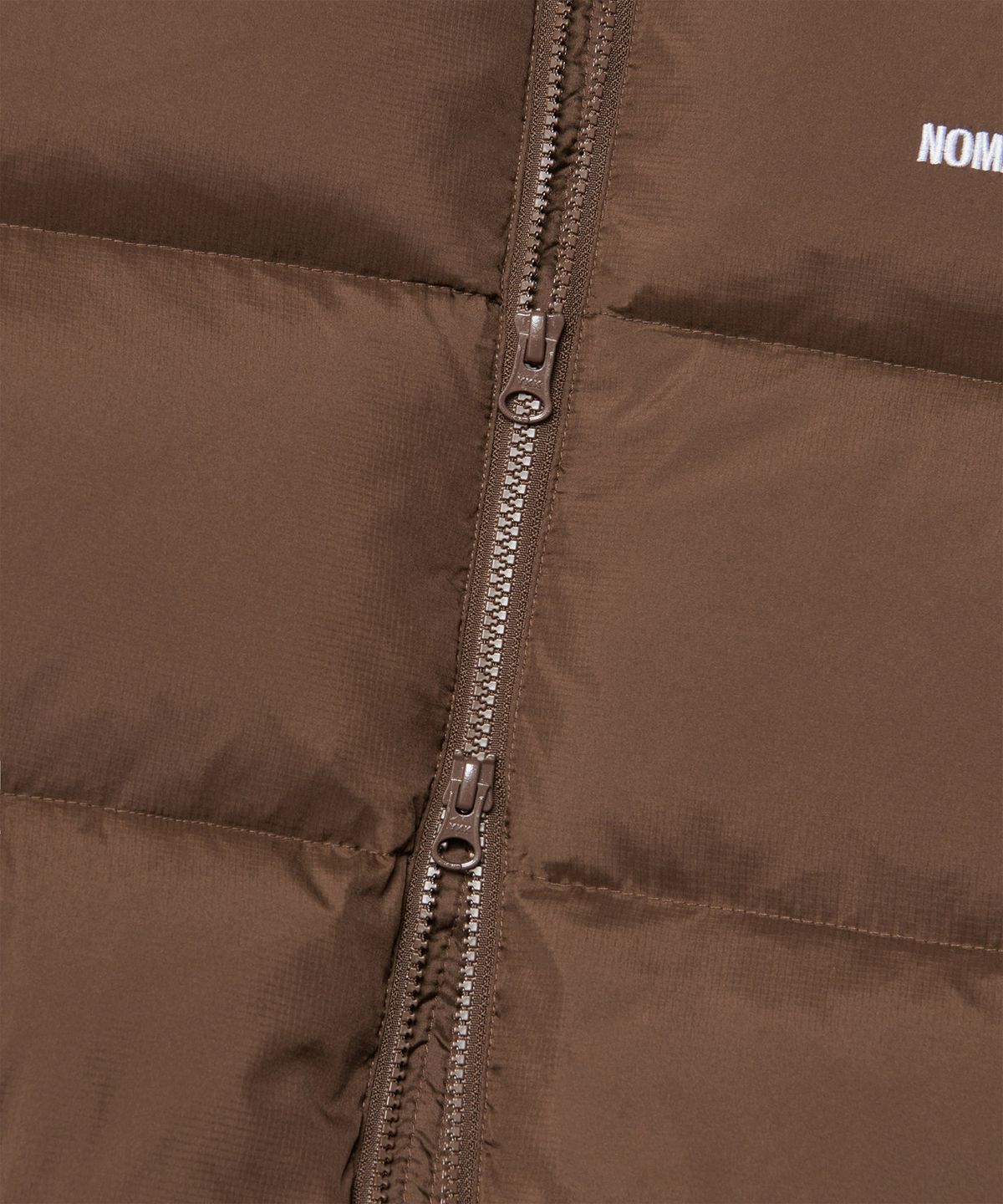 노매뉴얼(NOMANUAL) COZY DUCK DOWN - MATTE BROWN