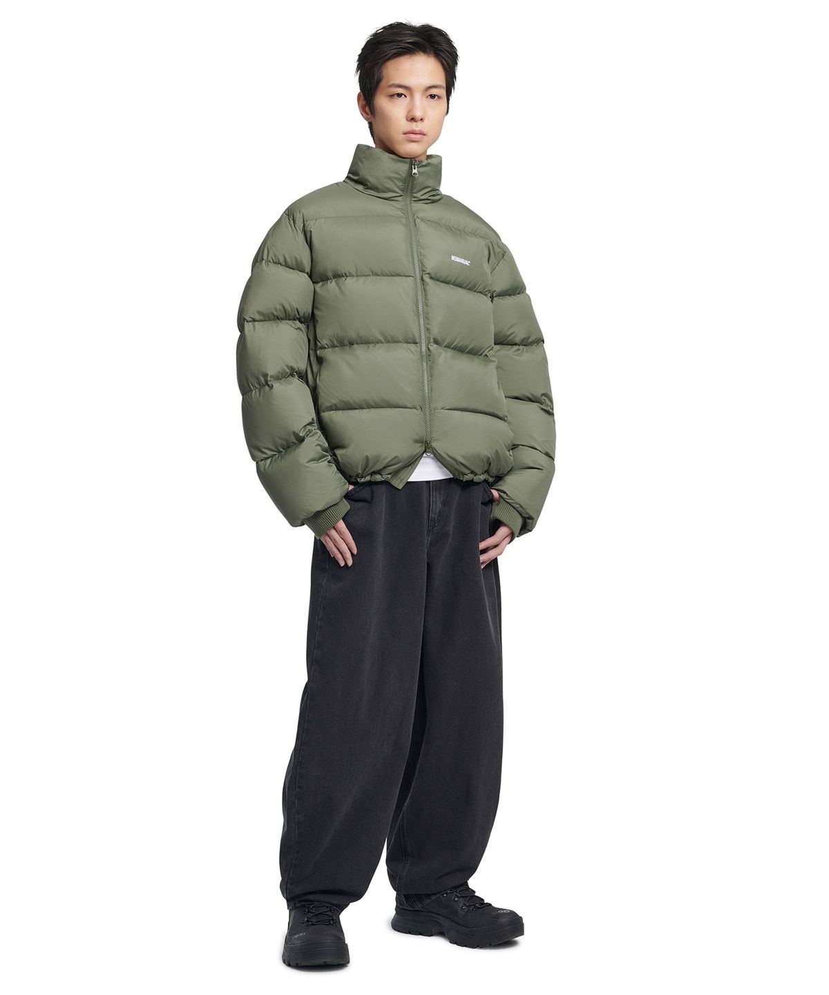 노매뉴얼(NOMANUAL) COZY DUCK DOWN - MATTE KHAKI