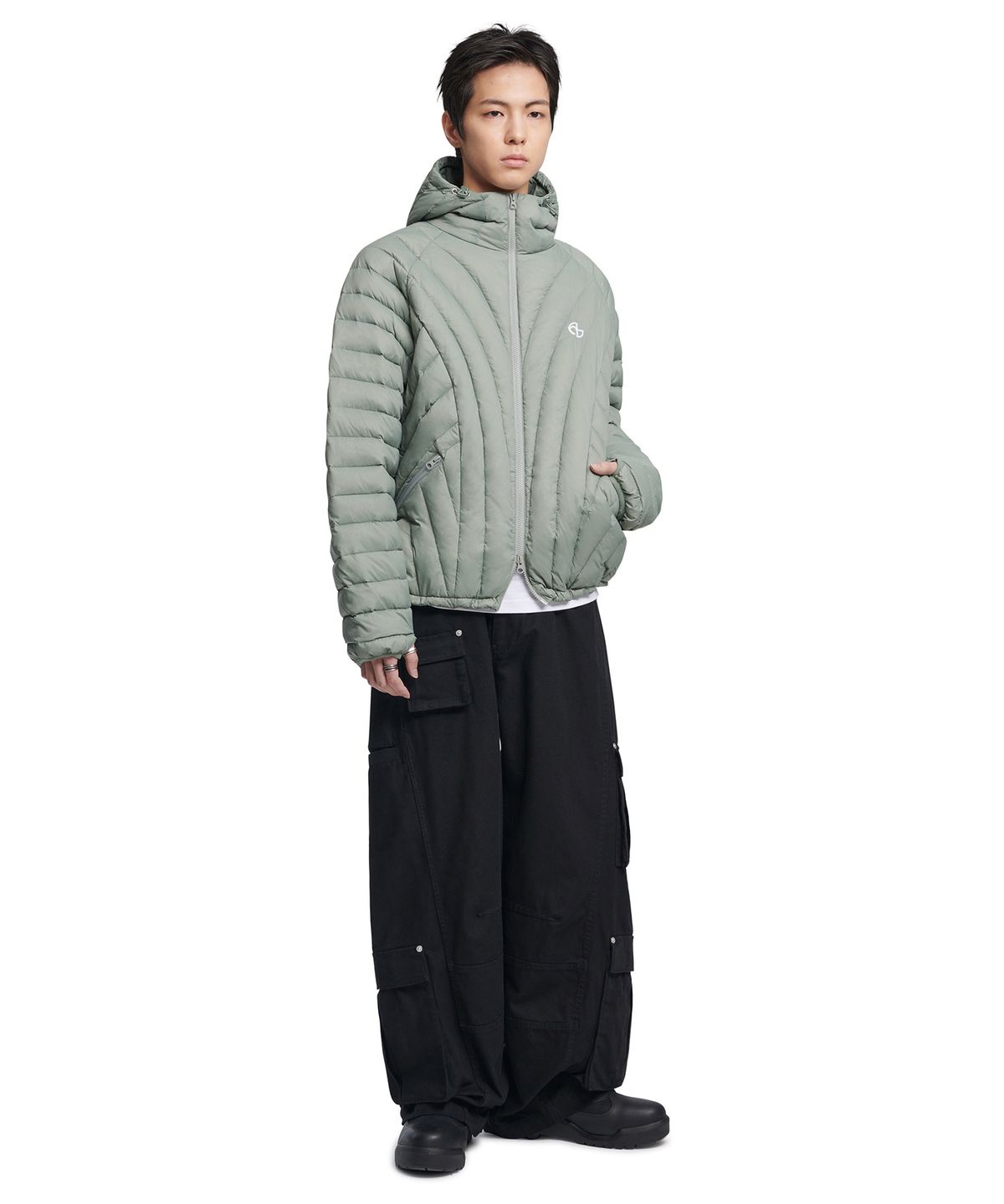 노매뉴얼(NOMANUAL) NUBES LIGHT DUCK DOWN - PALE KHAKI