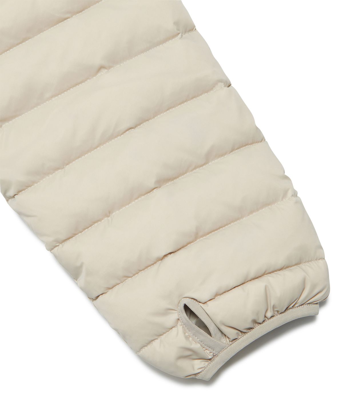 노매뉴얼(NOMANUAL) NUBES LIGHT DUCK DOWN - SAND BEIGE