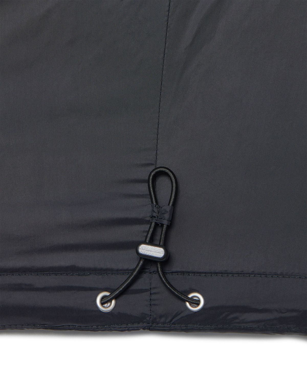 노매뉴얼(NOMANUAL) L.S SHORT DOWN JACKET - BLACK