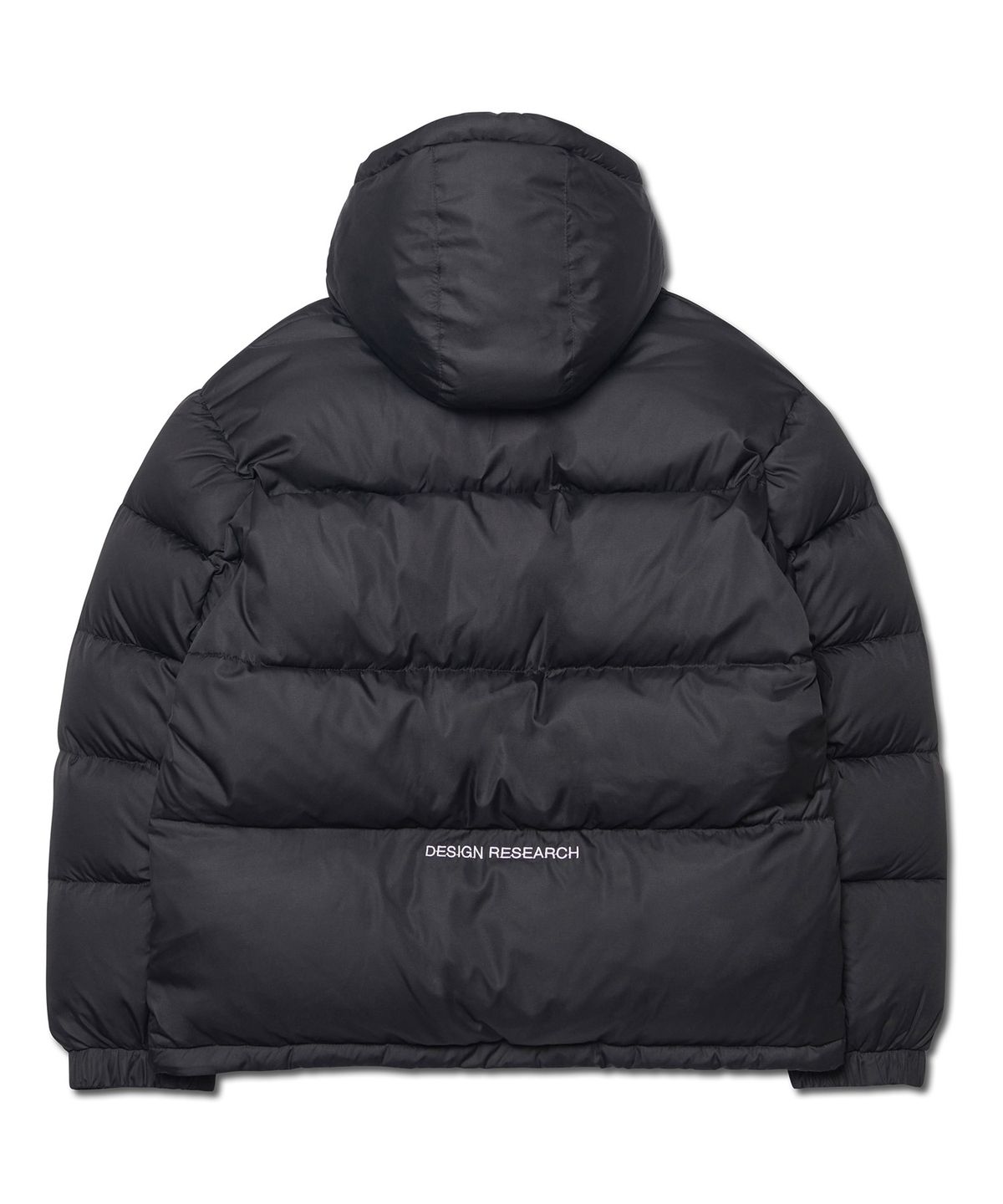 노매뉴얼(NOMANUAL) HESTIA HOODED DUCK DOWN - BLACK