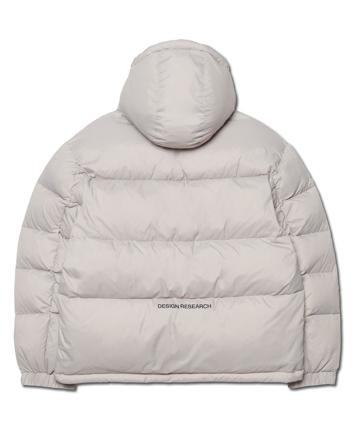 노매뉴얼(NOMANUAL) HESTIA HOODED DUCK DOWN - WARM GRAY
