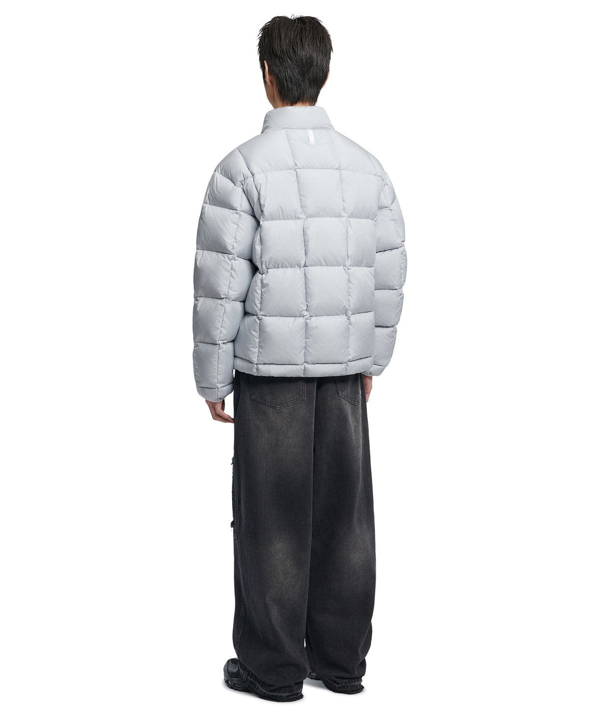 노매뉴얼(NOMANUAL) QUBE DUCK DOWN - LIGHT GRAY