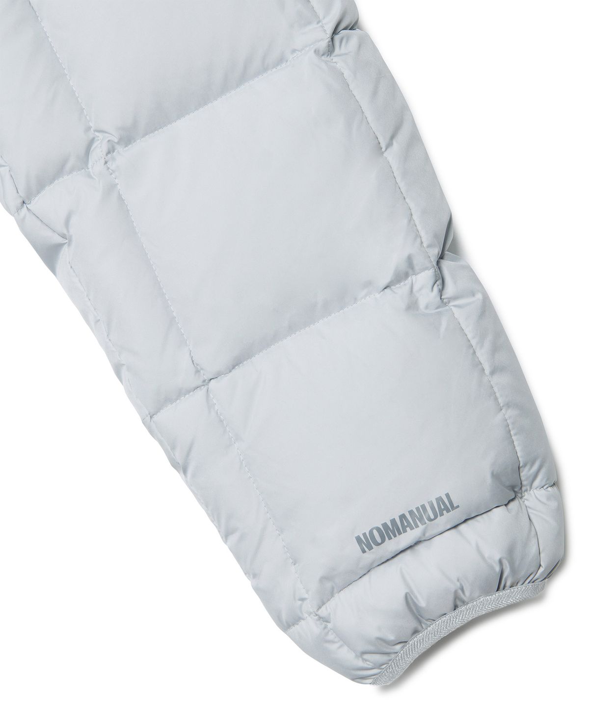 노매뉴얼(NOMANUAL) QUBE DUCK DOWN - LIGHT GRAY