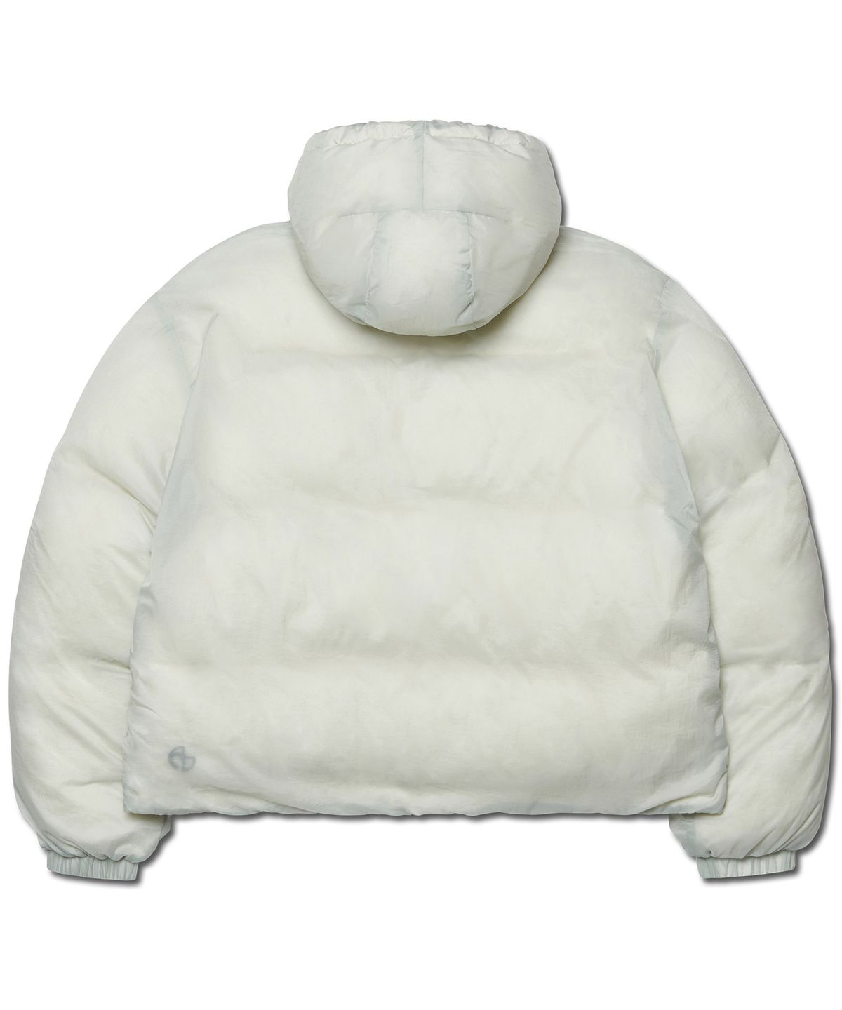 노매뉴얼(NOMANUAL) SHEER DOWN JACKET - LIGHT GRAY