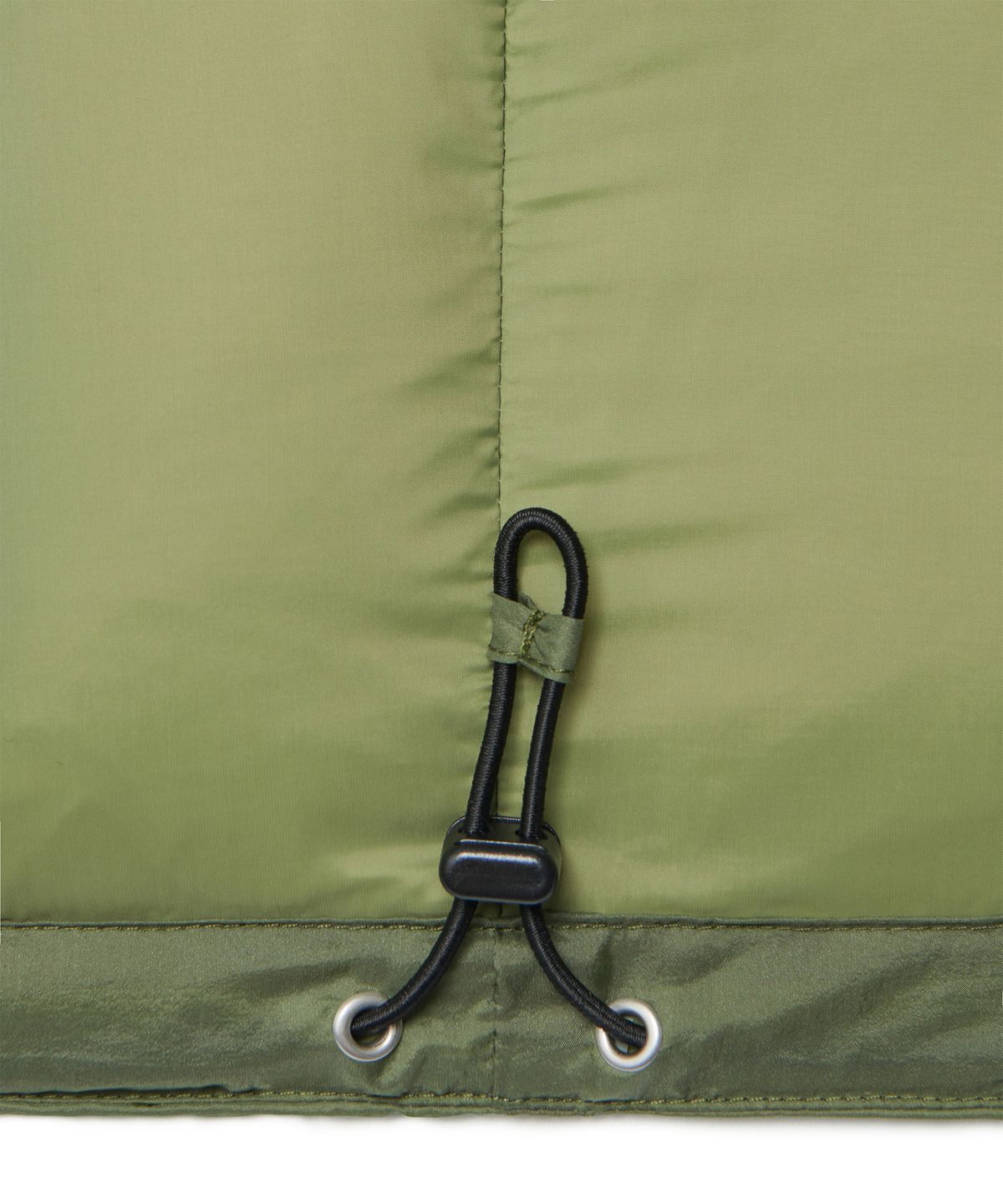 노매뉴얼(NOMANUAL) SHEER DOWN JACKET - KHAKI