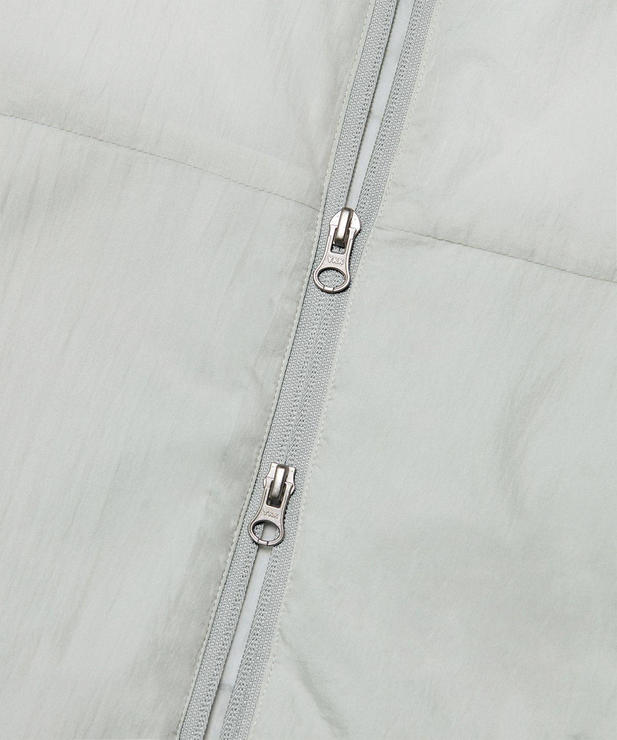 노매뉴얼(NOMANUAL) MISTY LIGHT HOODED JACKET - LIGHT GRAY