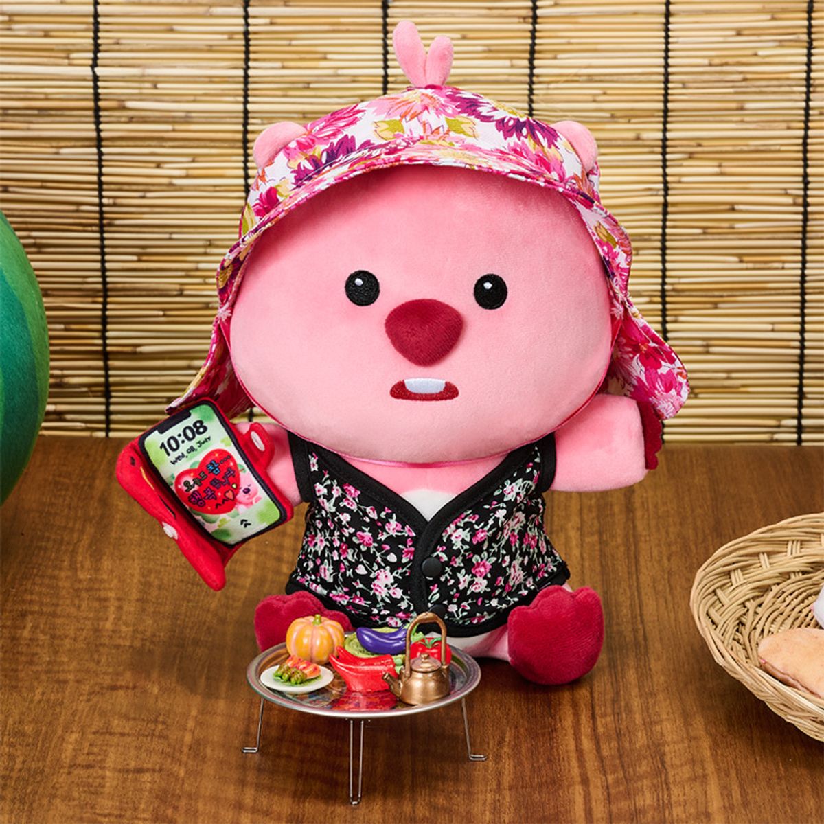 잔망루피(ZANMANGLOOPY) 잔망루피 촌캉스 봉제 인형 25cm