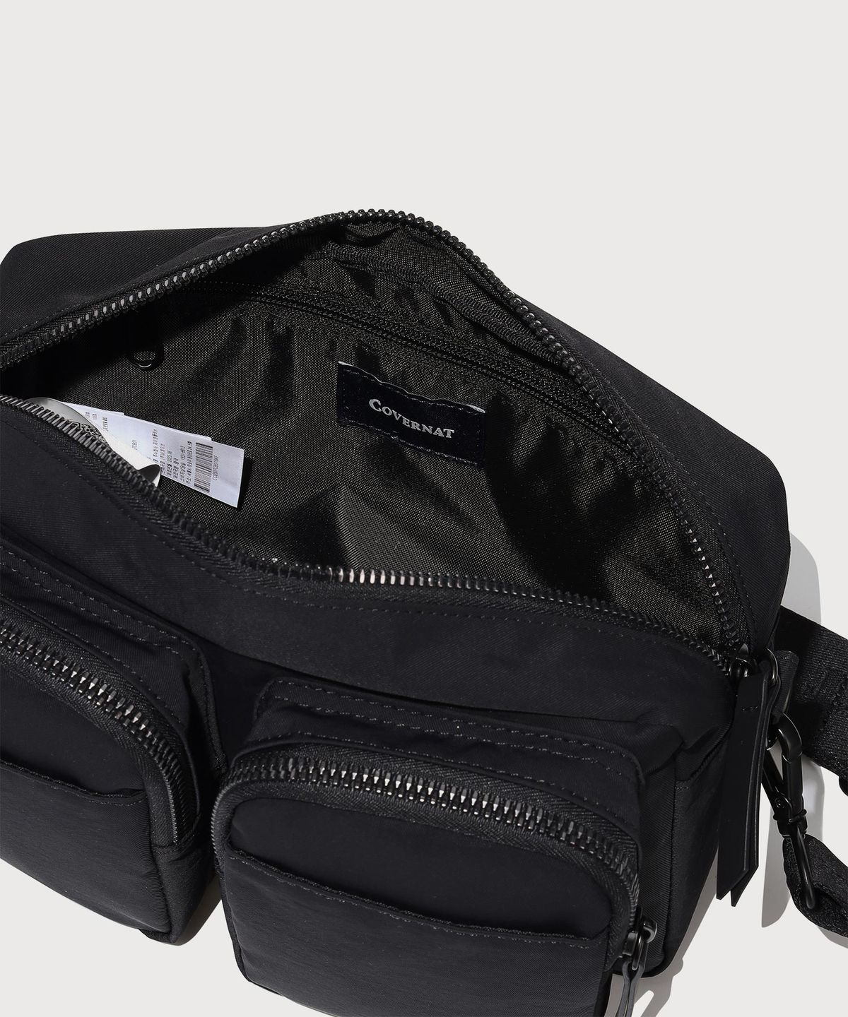 커버낫(COVERNAT) 투포켓 데일리 카메라백 Black