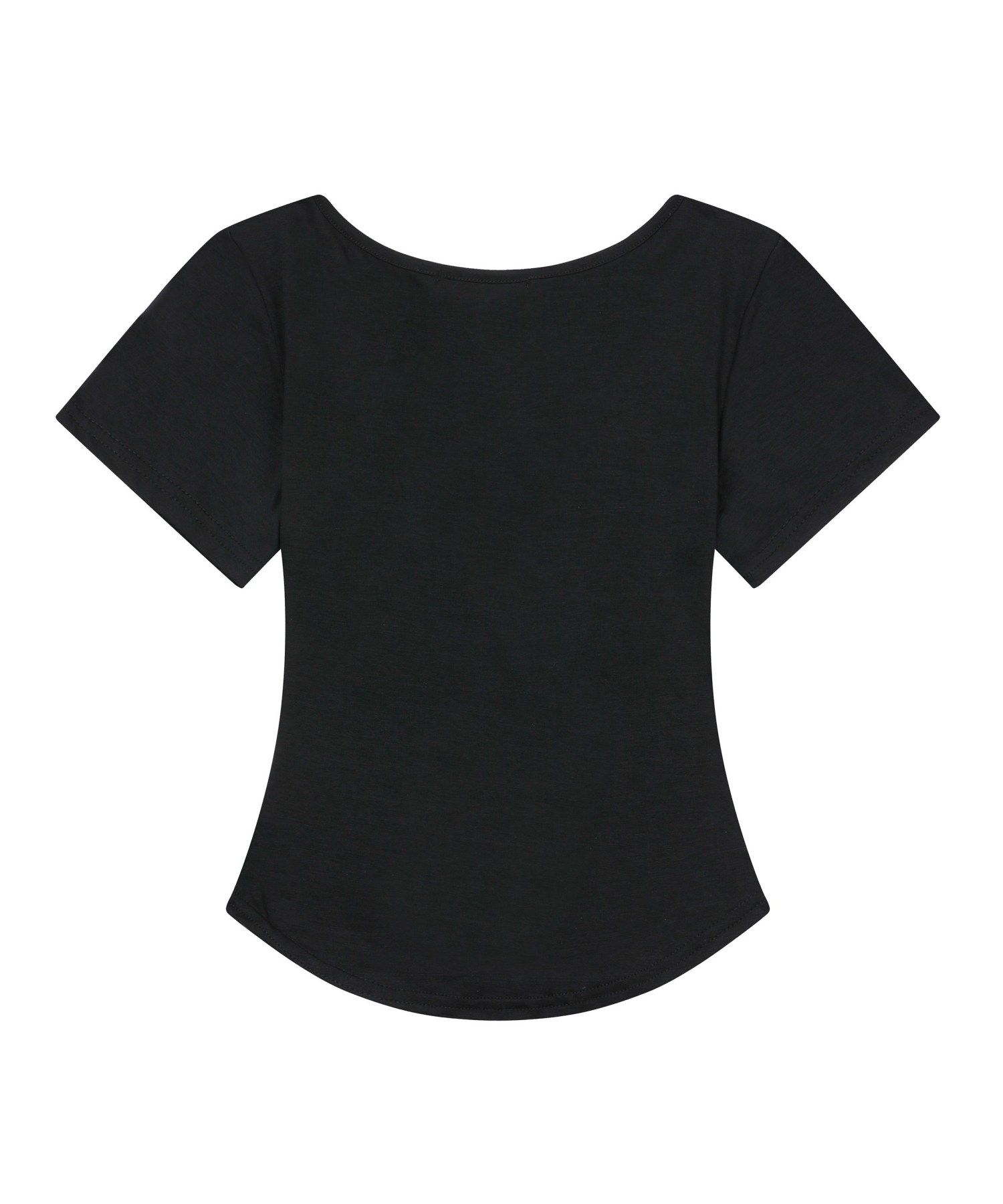 MUSINSA | MUCENT Vein Heart Camo V-Neck Short Sleeve Tee (3