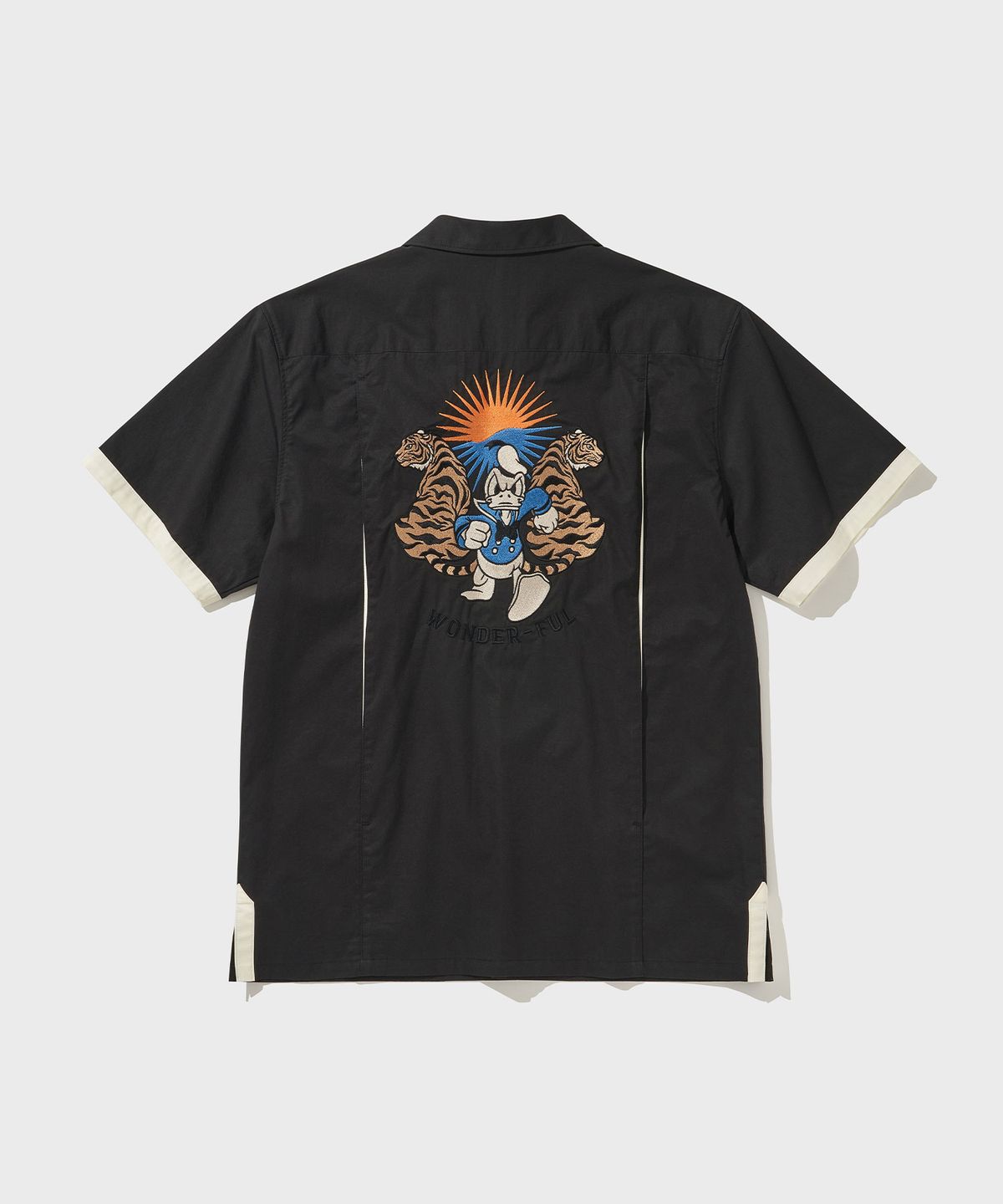 비디알(VDR) [디즈니] DONALD TIGER SHIRTS [Black]
