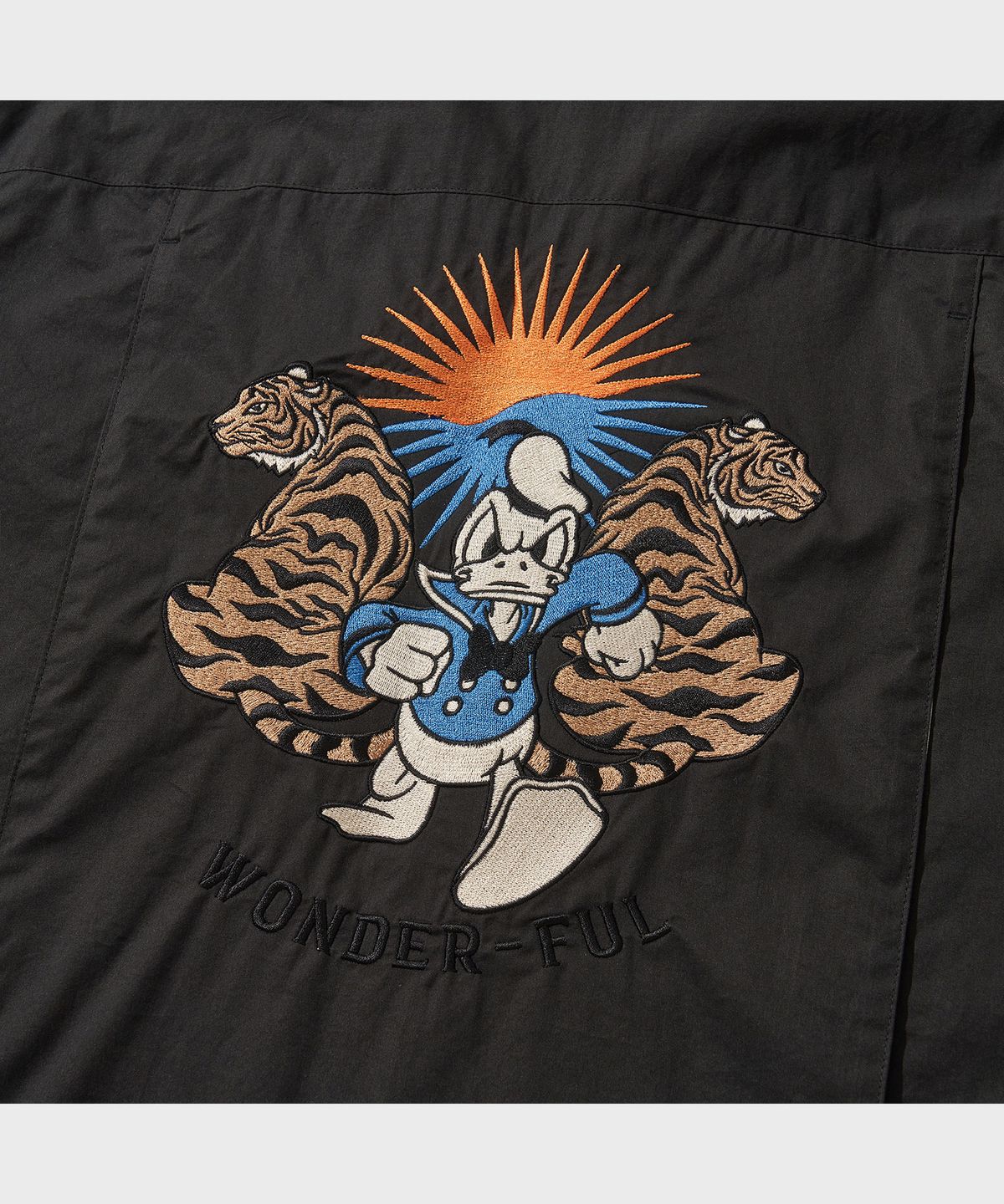 비디알(VDR) [디즈니] DONALD TIGER SHIRTS [Black]