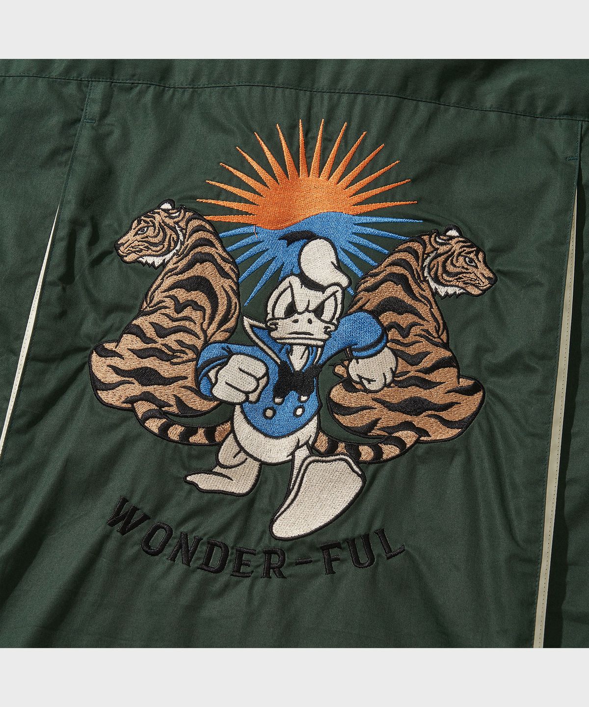 비디알(VDR) [디즈니] DONALD TIGER SHIRTS [Deep Green]
