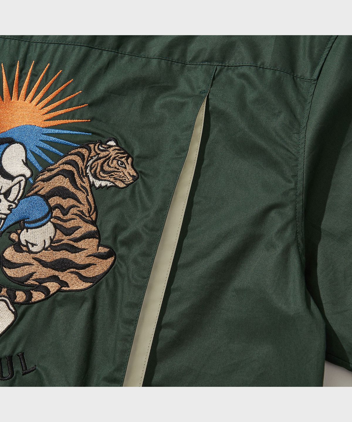 비디알(VDR) [디즈니] DONALD TIGER SHIRTS [Deep Green]