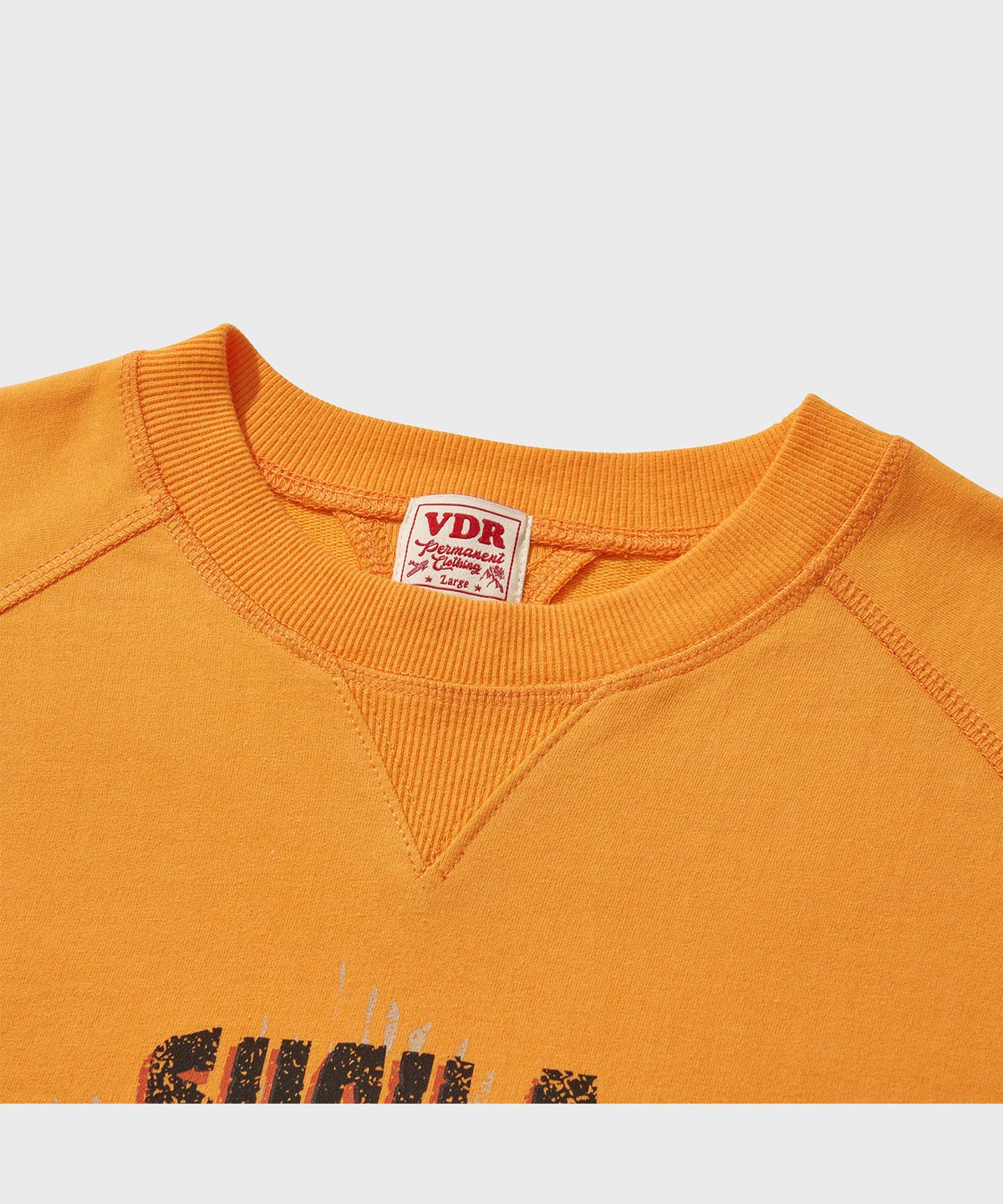 비디알(VDR) [디즈니] DONALD LITTLE DEVIL SUMMER SWEAT [Flame Orange]