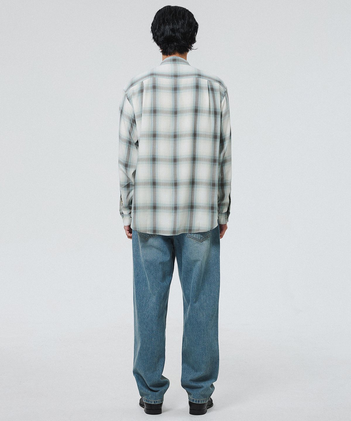 셔터(SHIRTER) NAVONA SHIRT V3 (CHECK GREEN)