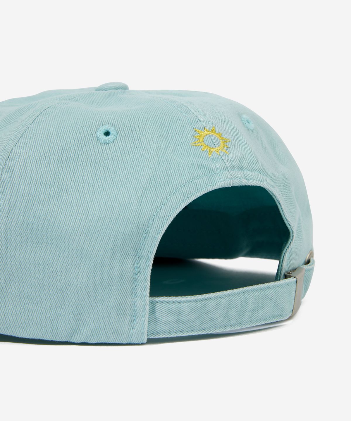 헬로 선라이즈(HELLO SUNRISE) Washed Two Tone Logo 6panel Cap_Sky Blue