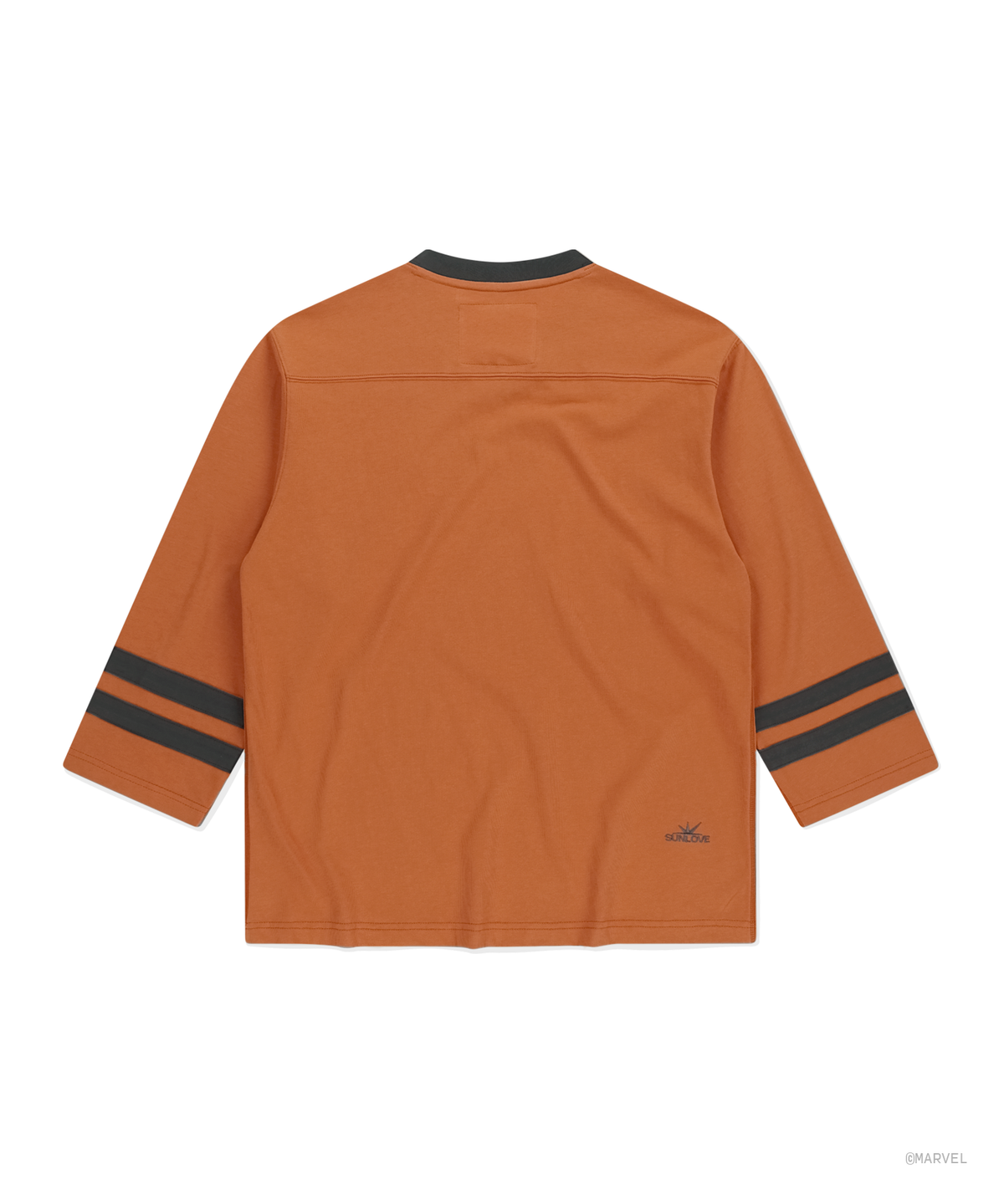 썬러브투어(SUNLOVETOUR) [The Fantastic Four] 3/4 Sleeve Tee Orange