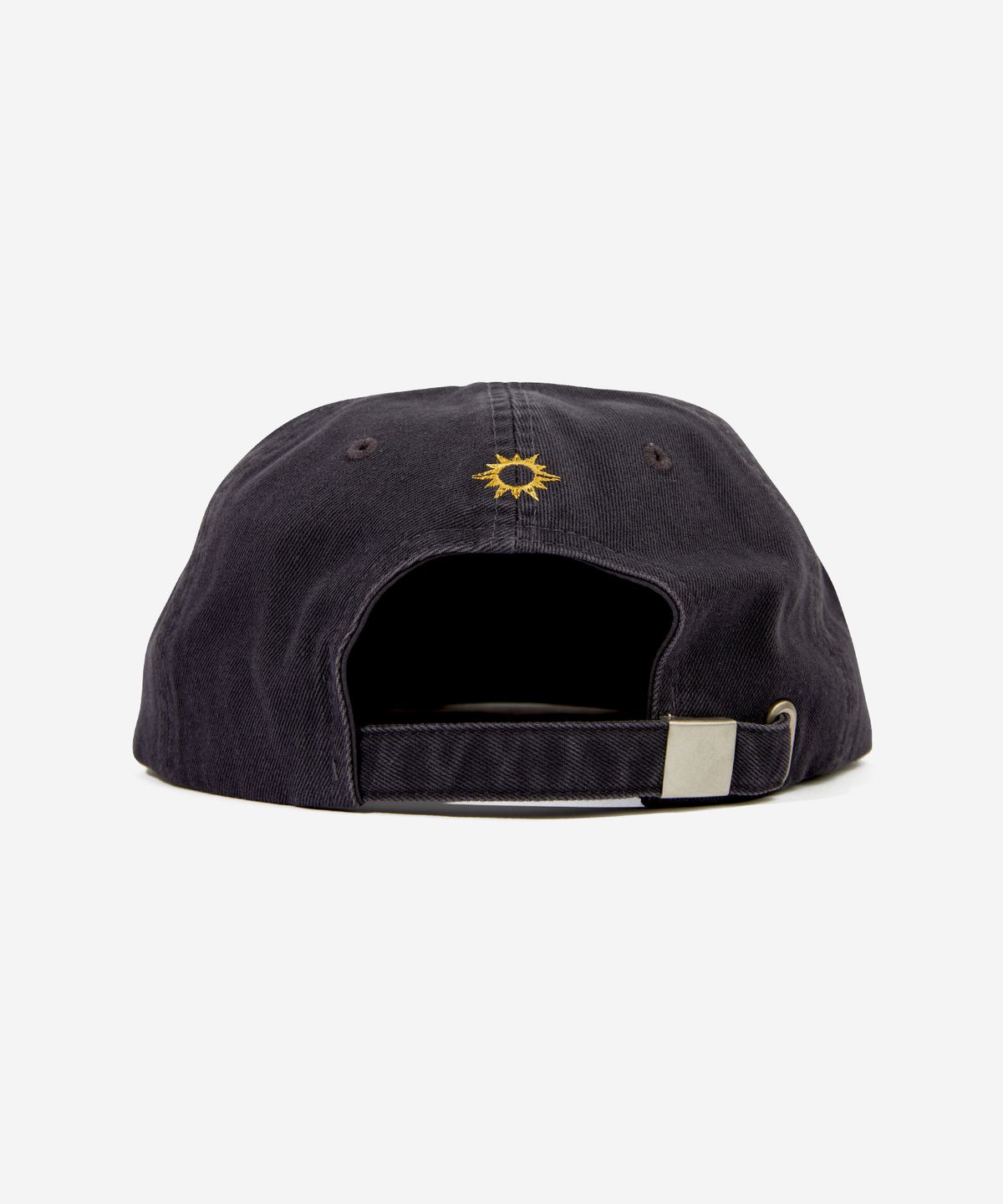 헬로 선라이즈(HELLO SUNRISE) Washed Two Tone Logo 6panel Cap_Charcoal