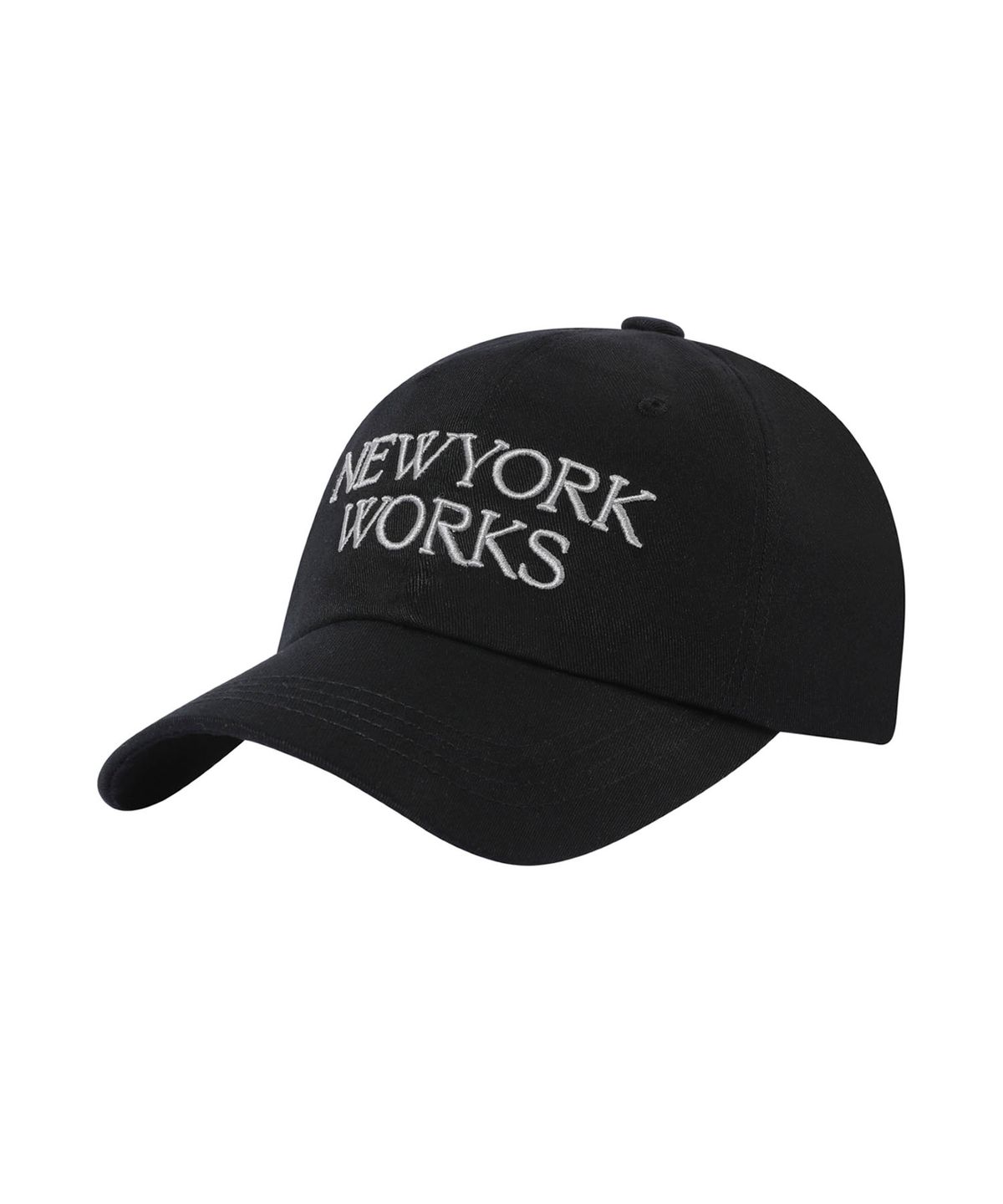 뉴욕웍스(NEWYORKWORKS) 시그니처 로고 볼캡_블랙