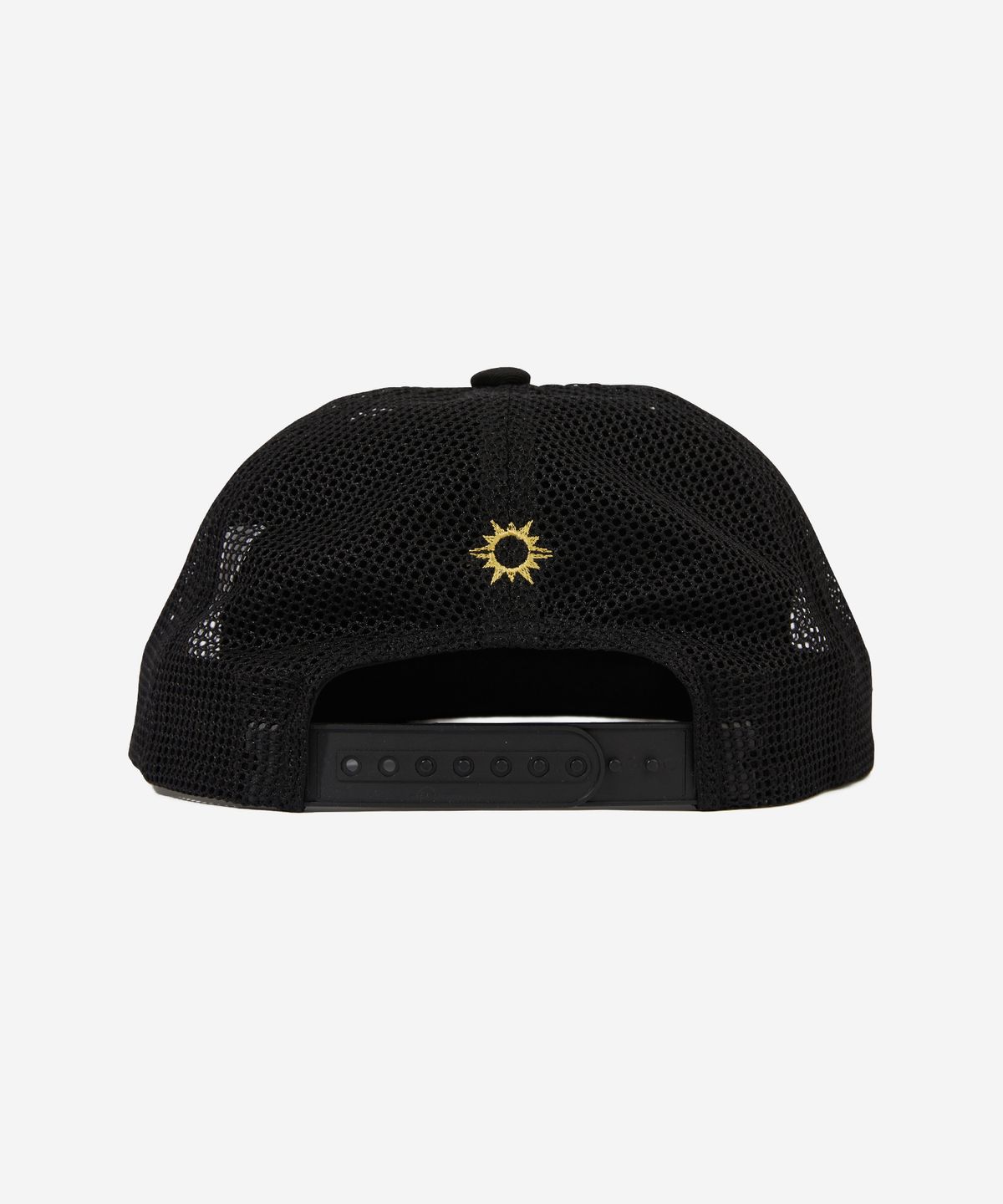 헬로 선라이즈(HELLO SUNRISE) Heritage Logo Relaxed Fit 5P Cap_Black