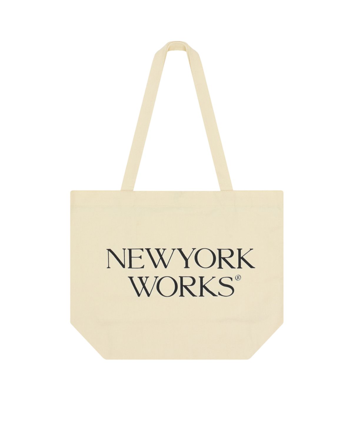 뉴욕웍스(NEWYORKWORKS) 뉴욕웍스 에코백_ 아이보리