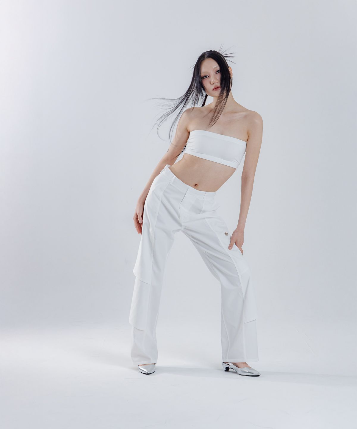 떼마(THEMA) multi layered pants (white)
