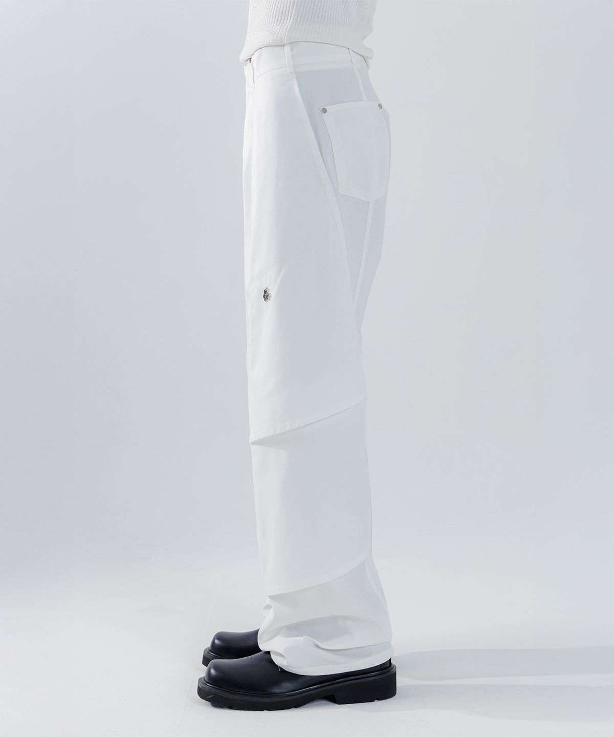 떼마(THEMA) multi layered pants (white)