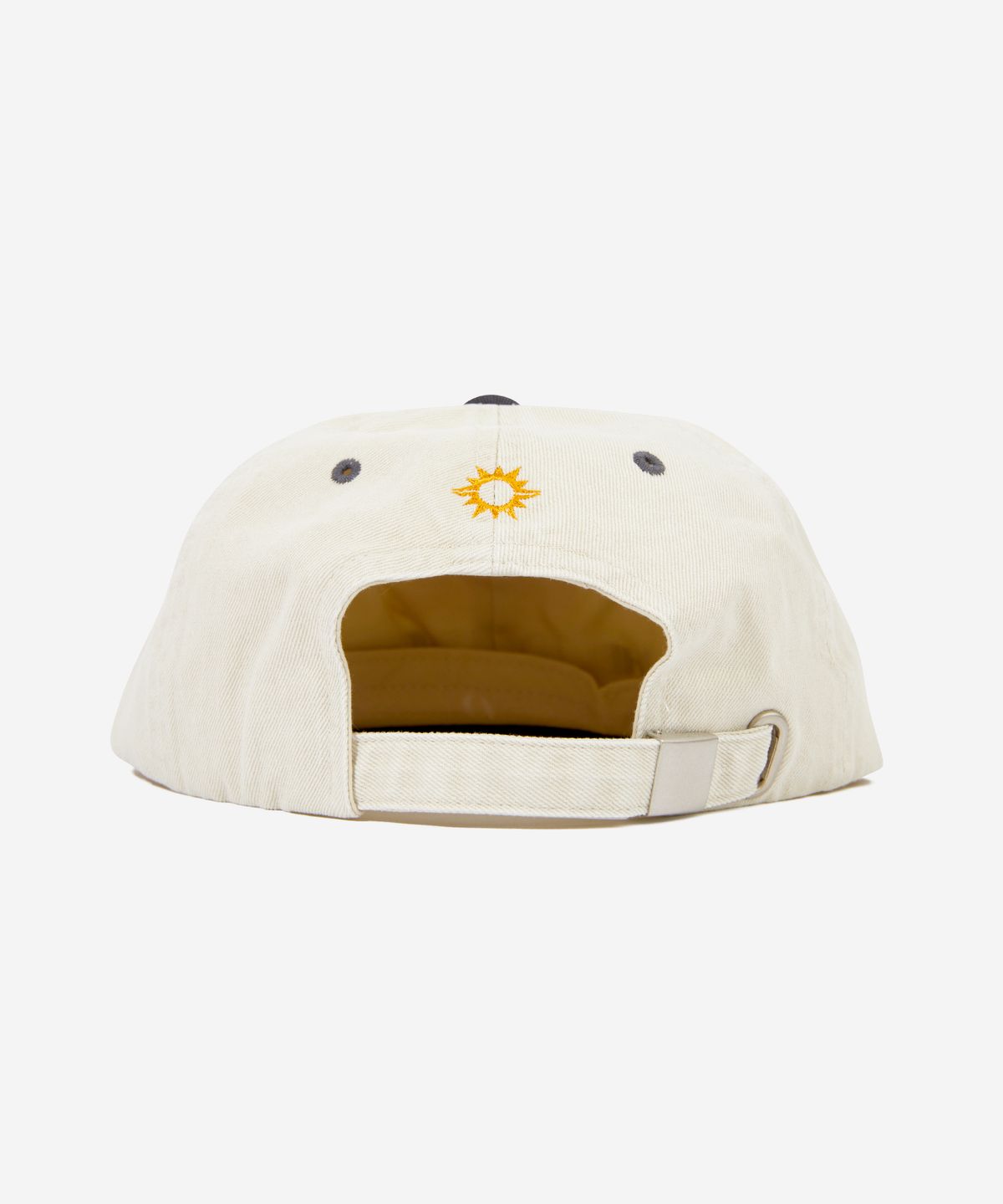 헬로 선라이즈(HELLO SUNRISE) Two Tone Washed OG Logo 6panel Cap_Oatmeal Beige & Charcoal
