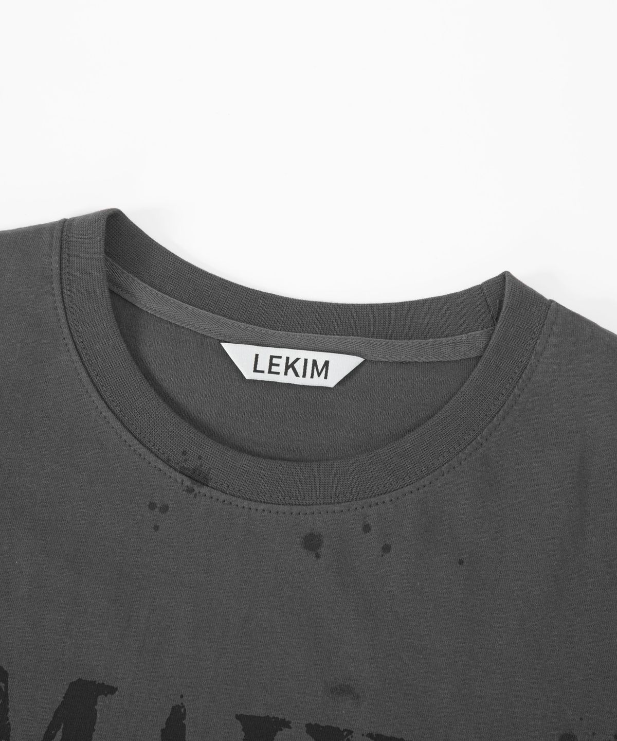 레킴(LEKIM) 메이크러브 티셔츠 (차콜)
