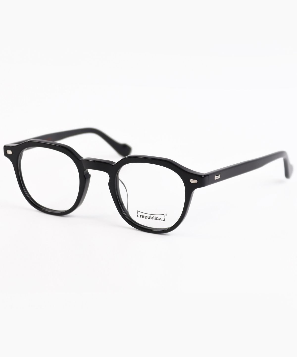리퍼블리카(REPUBLICA) REP502 DUBLIN - C1 Piano Black (블루라이트 차단 안경)