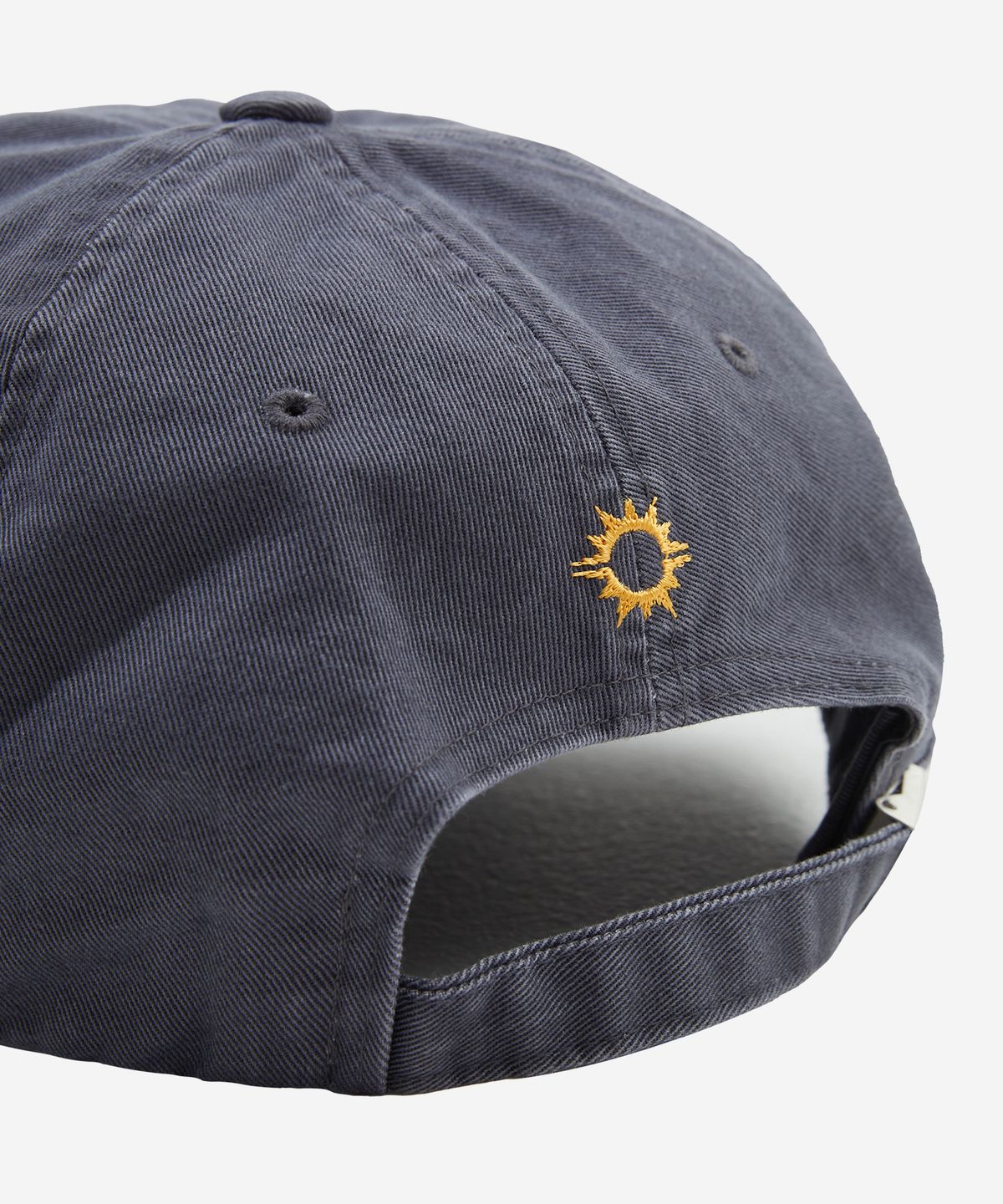 헬로 선라이즈(HELLO SUNRISE) Dot Arch Logo Ball Cap_Dark Gray