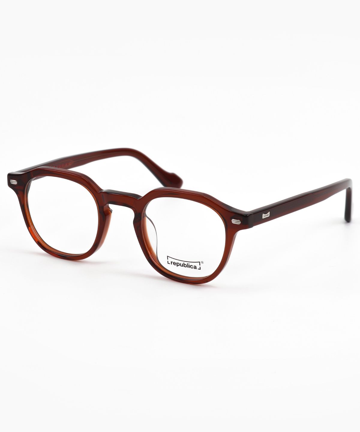 리퍼블리카(REPUBLICA) REP502 DUBLIN - C2 Cienna Brown (블루라이트 차단 안경)