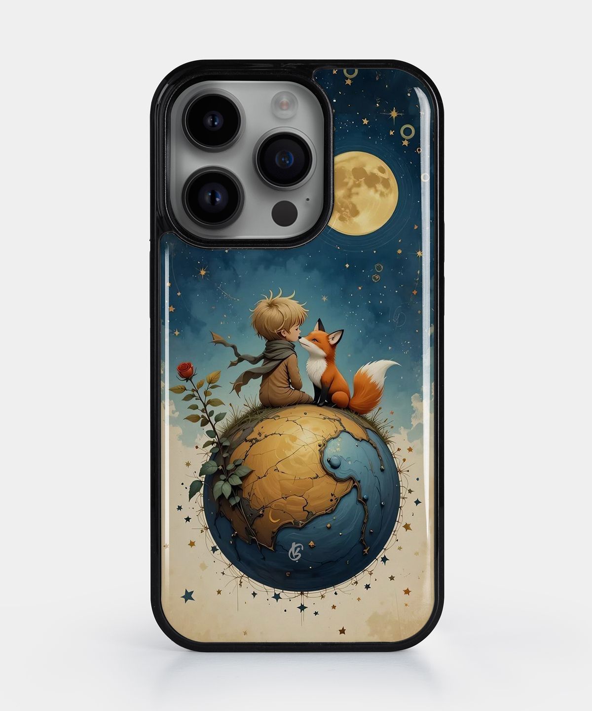 기키(GEEKY) [에폭시/글로시 범퍼케이스] The Little Prince and the Fox