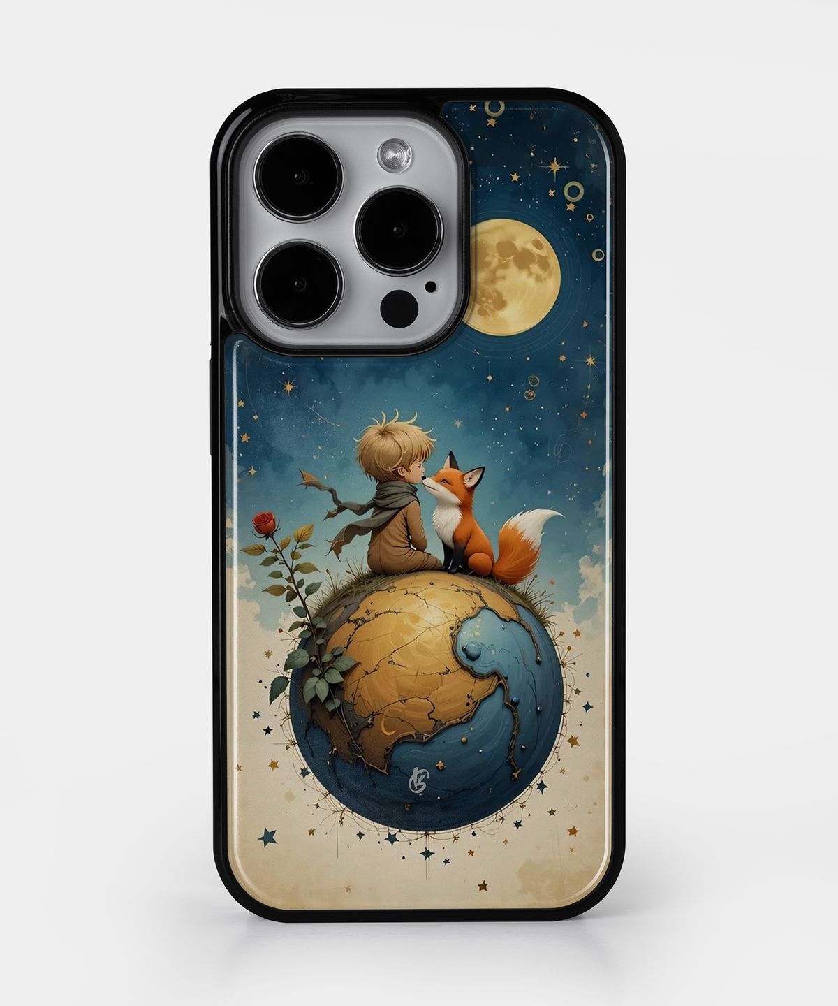 기키(GEEKY) [에폭시/글로시 범퍼케이스] The Little Prince and the Fox